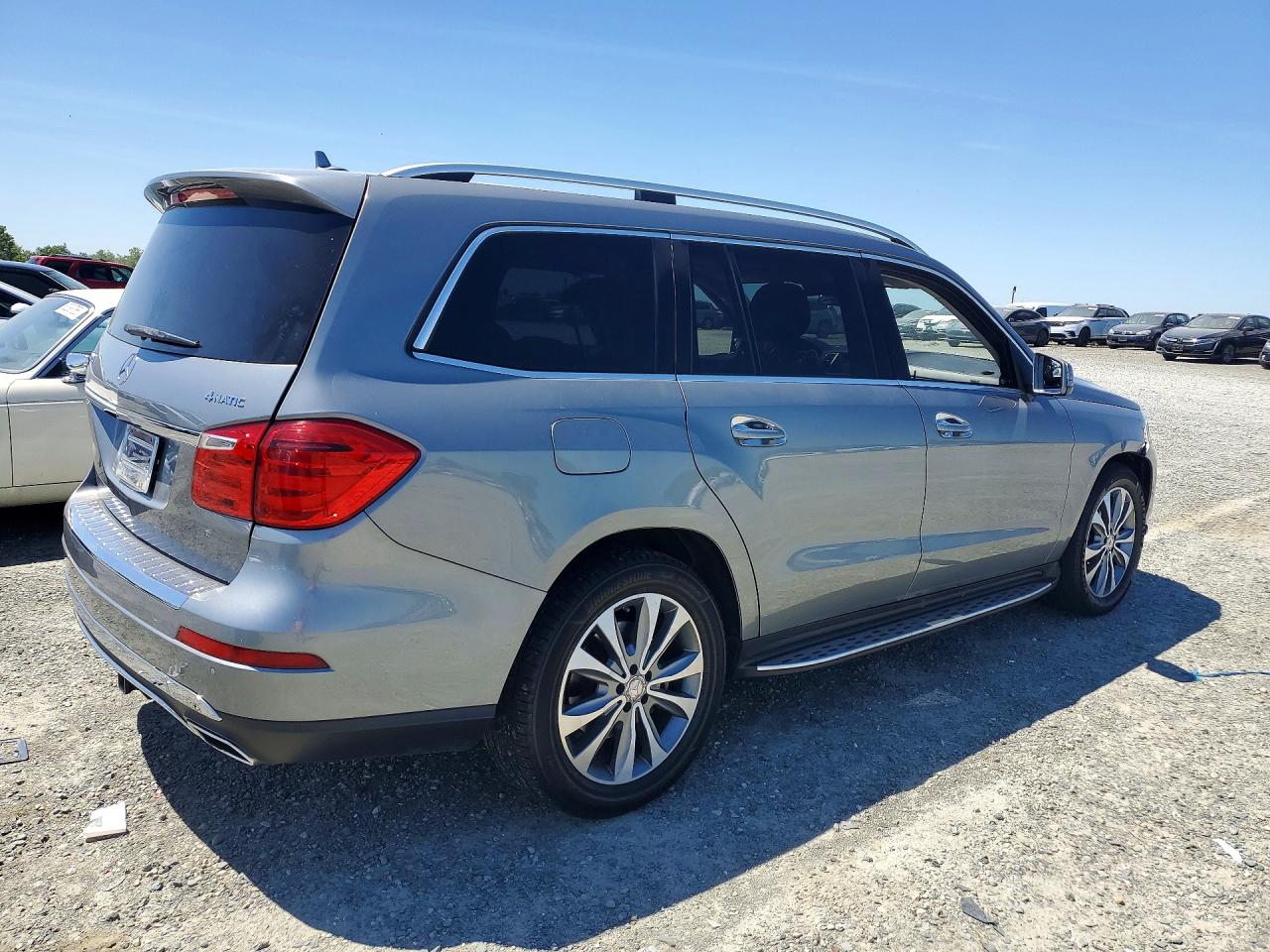 2015 Mercedes-benz Gl 450 4matic Silver vin: 4JGDF6EE1FA511044