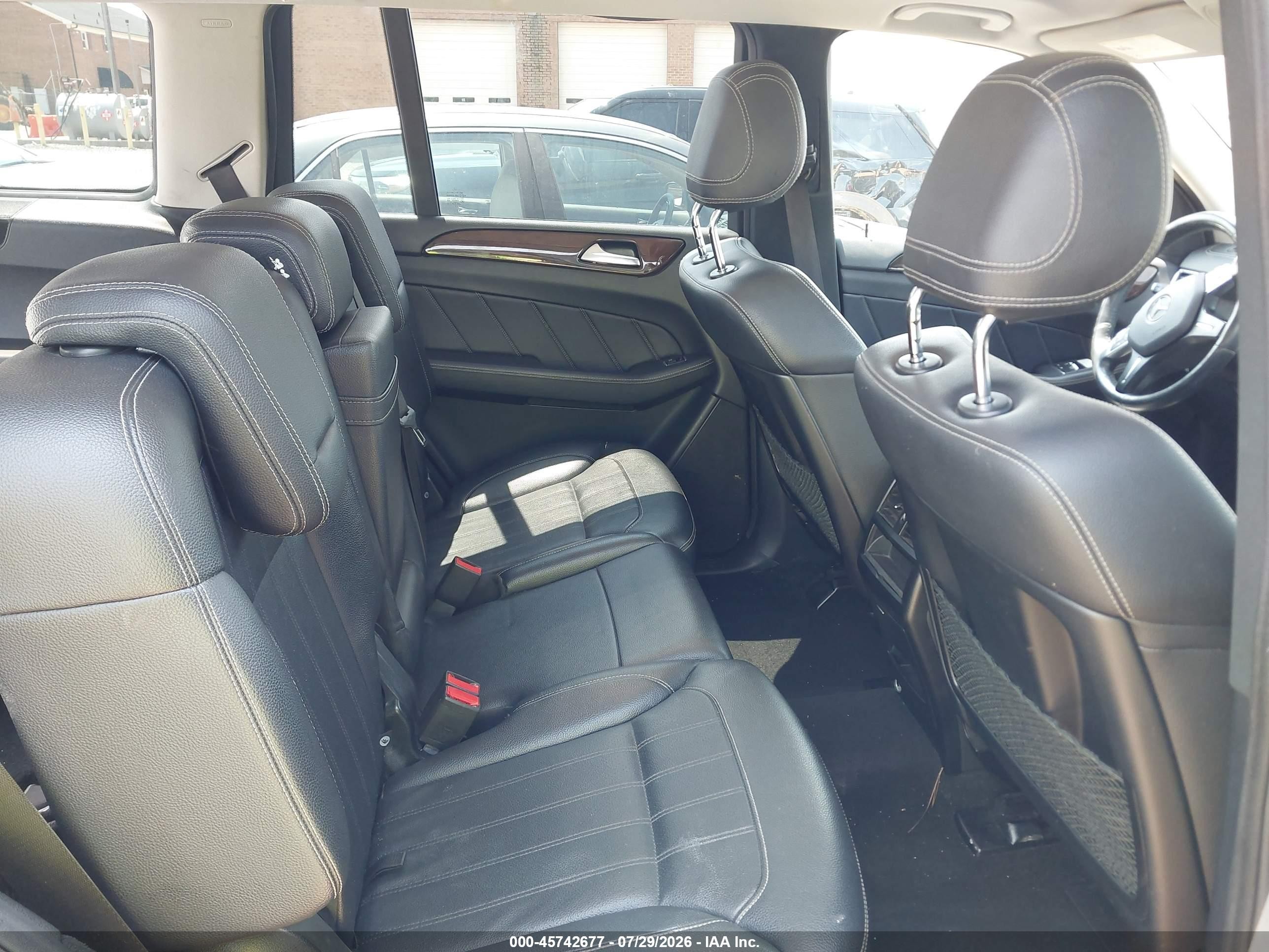 2015 Mercedes-benz Gl 450 4matic Silver vin: 4JGDF6EE1FA512047