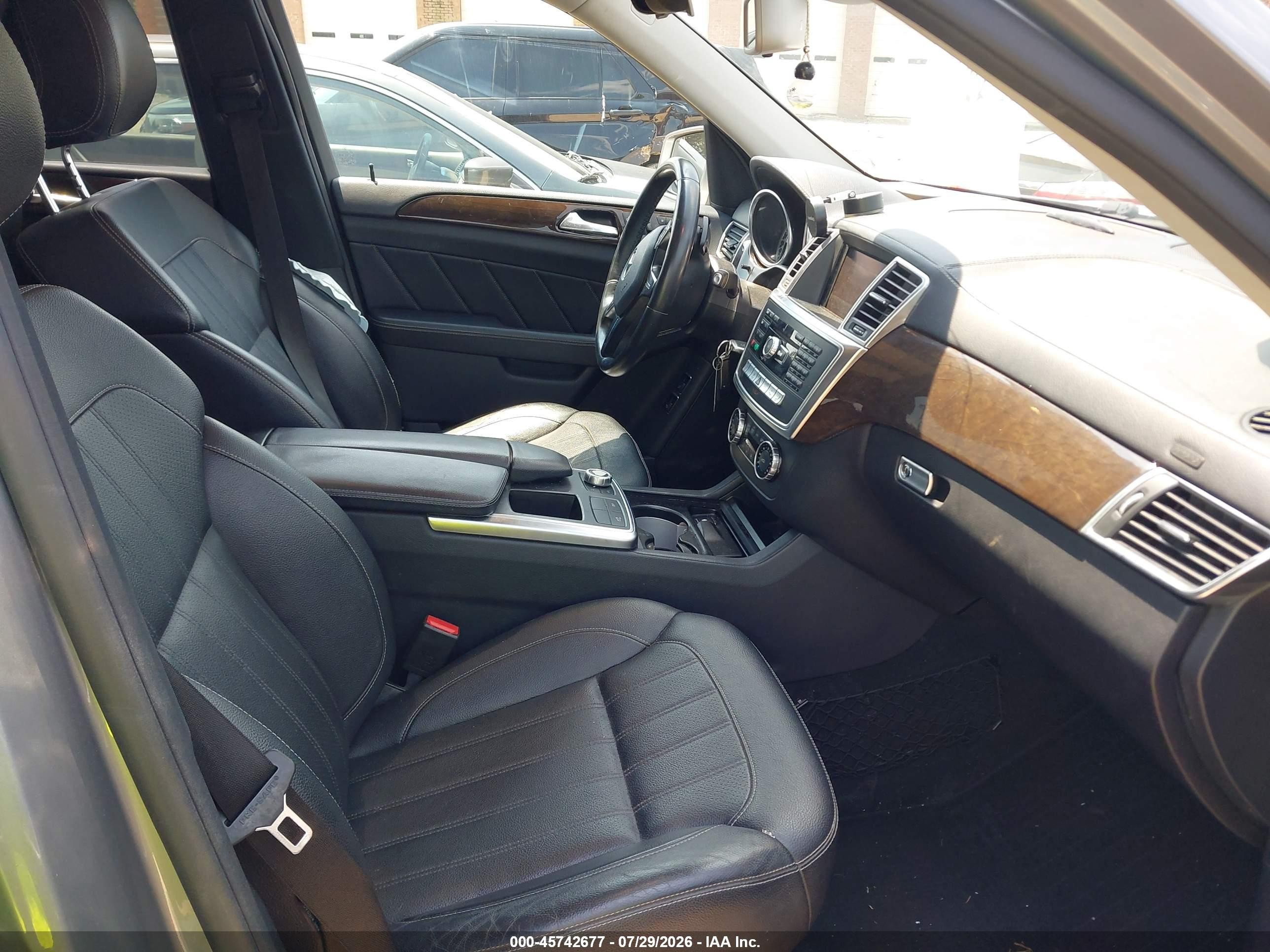 2015 Mercedes-benz Gl 450 4matic Silver vin: 4JGDF6EE1FA512047
