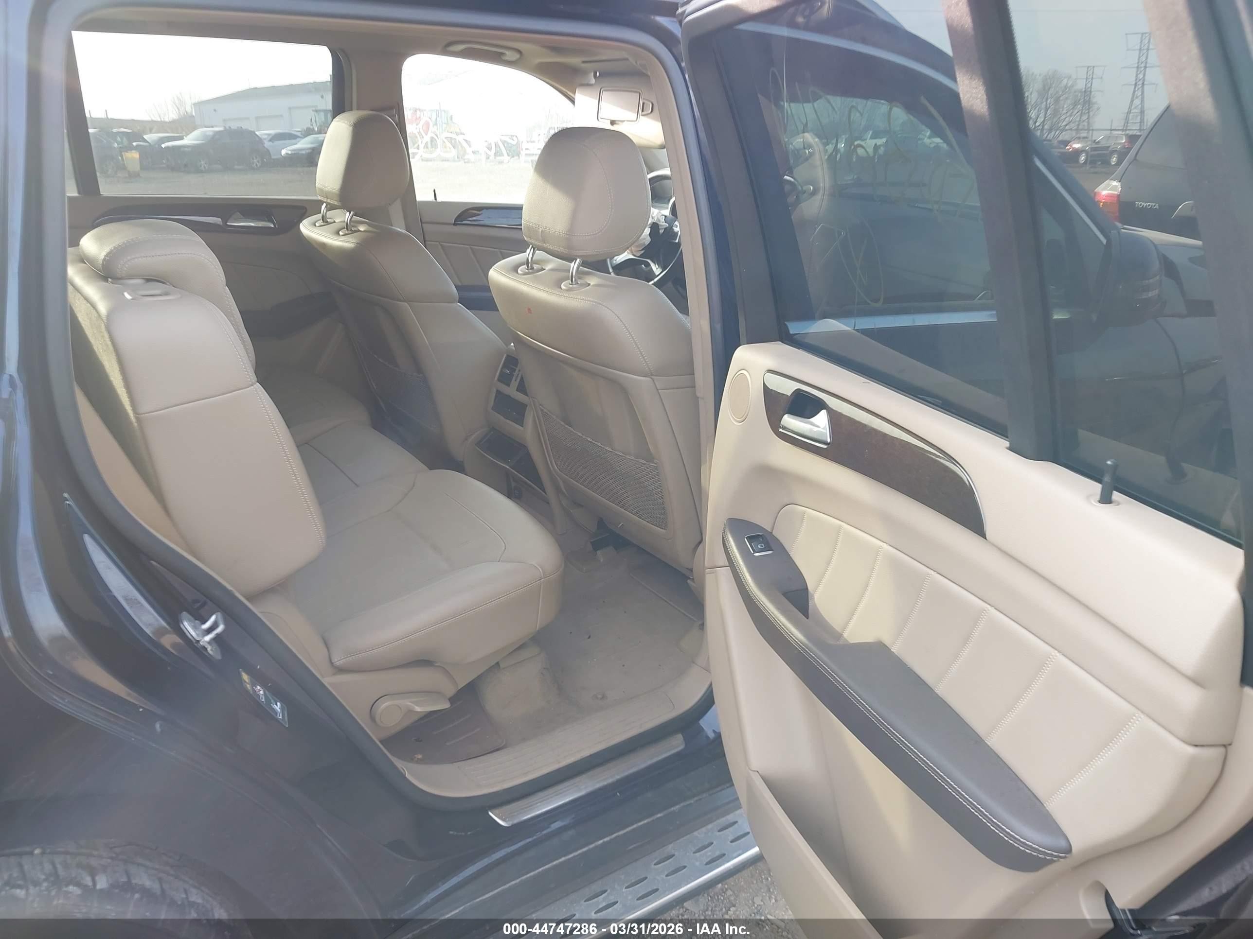2015 Mercedes-benz Gl 450 4matic Blue vin: 4JGDF6EE1FA532749