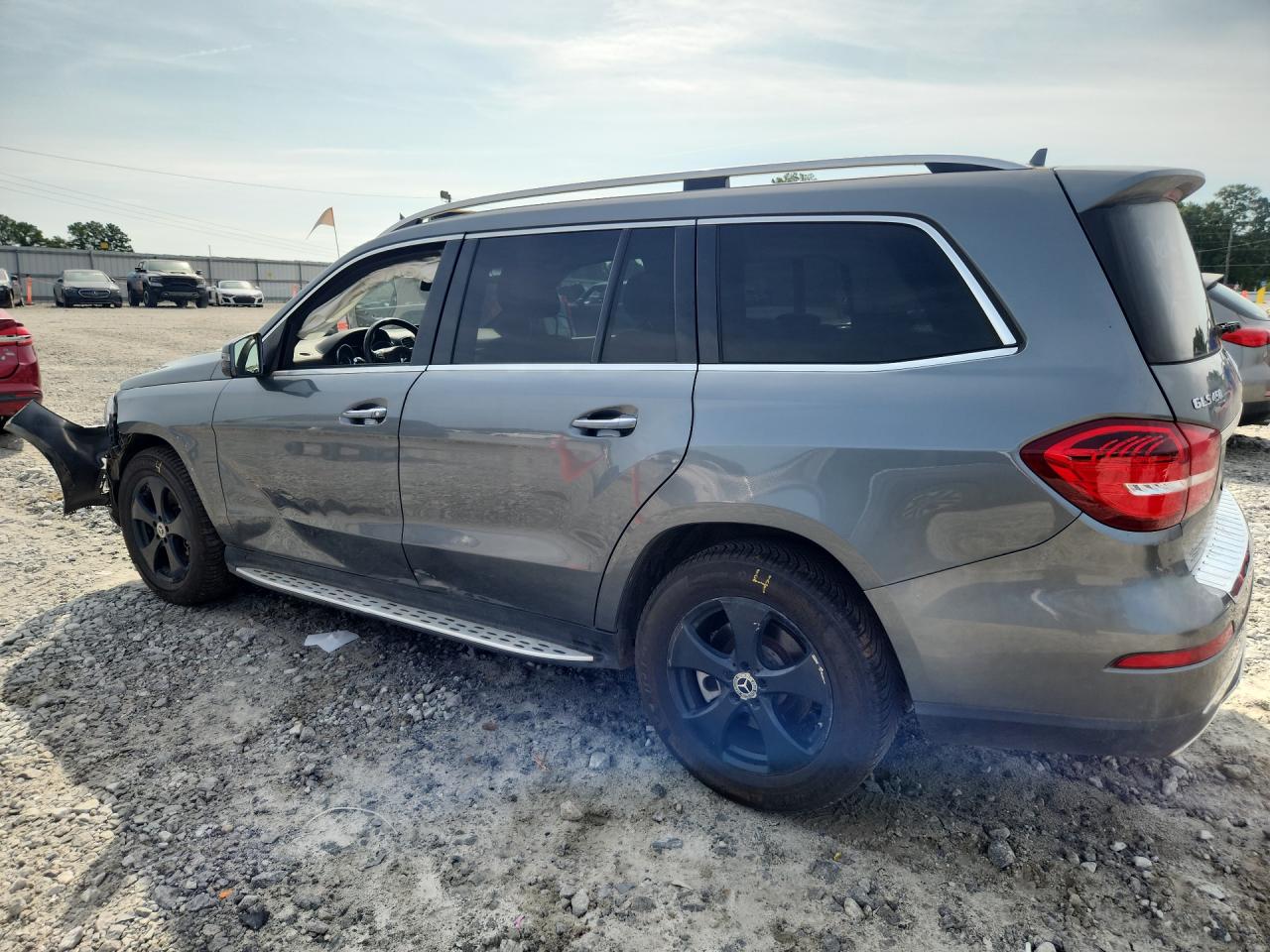 2017 Mercedes-benz Gls 450 4matic Gray vin: 4JGDF6EE1HA970738