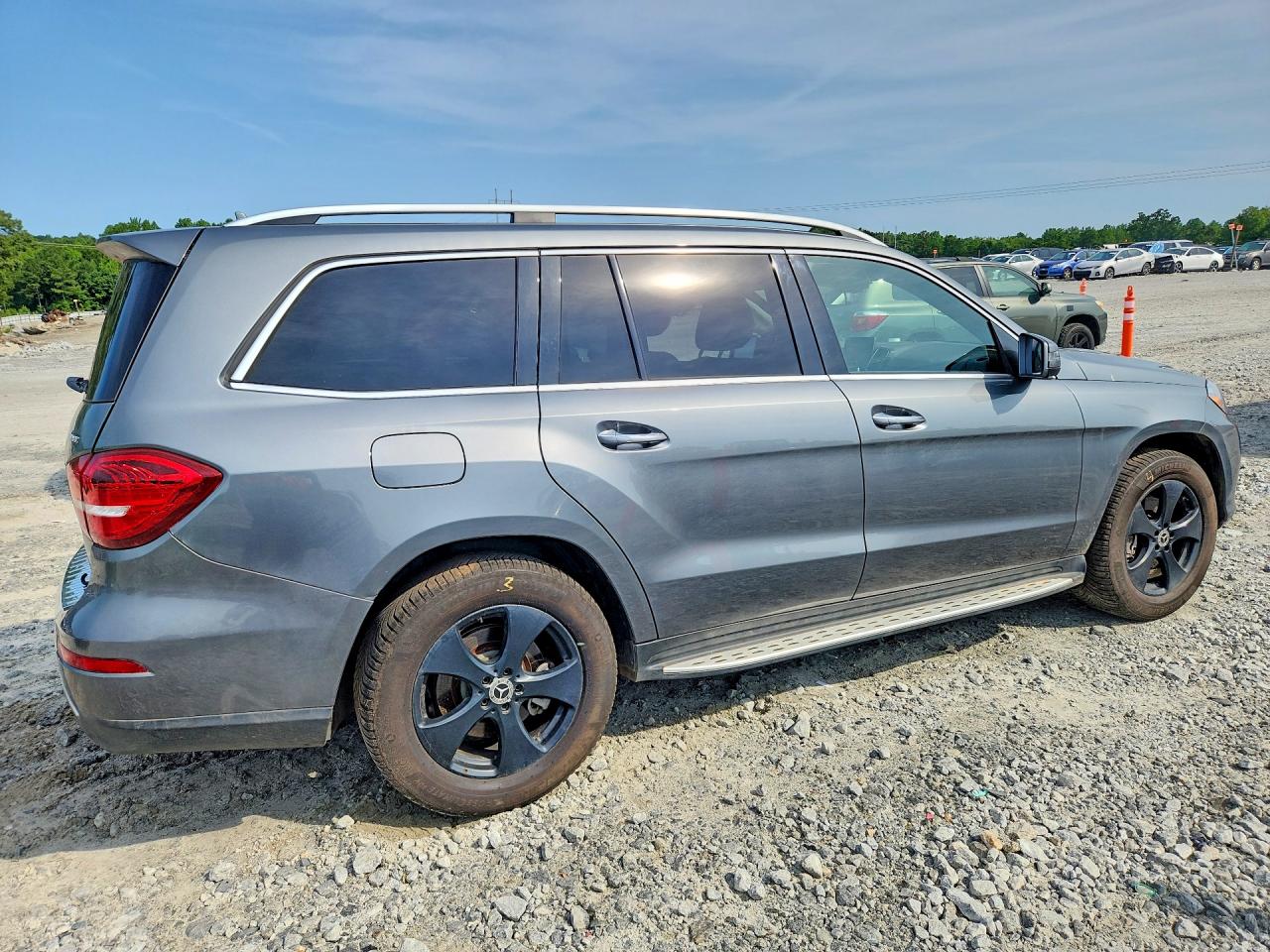 2017 Mercedes-benz Gls 450 4matic Gray vin: 4JGDF6EE1HA970738