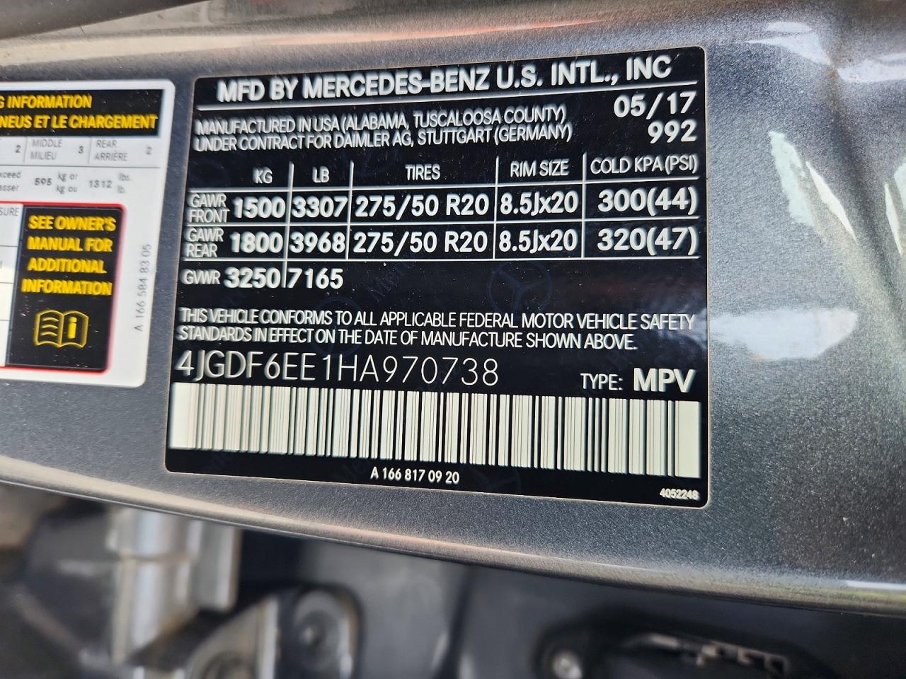 2017 Mercedes-benz Gls 450 4matic Gray vin: 4JGDF6EE1HA970738