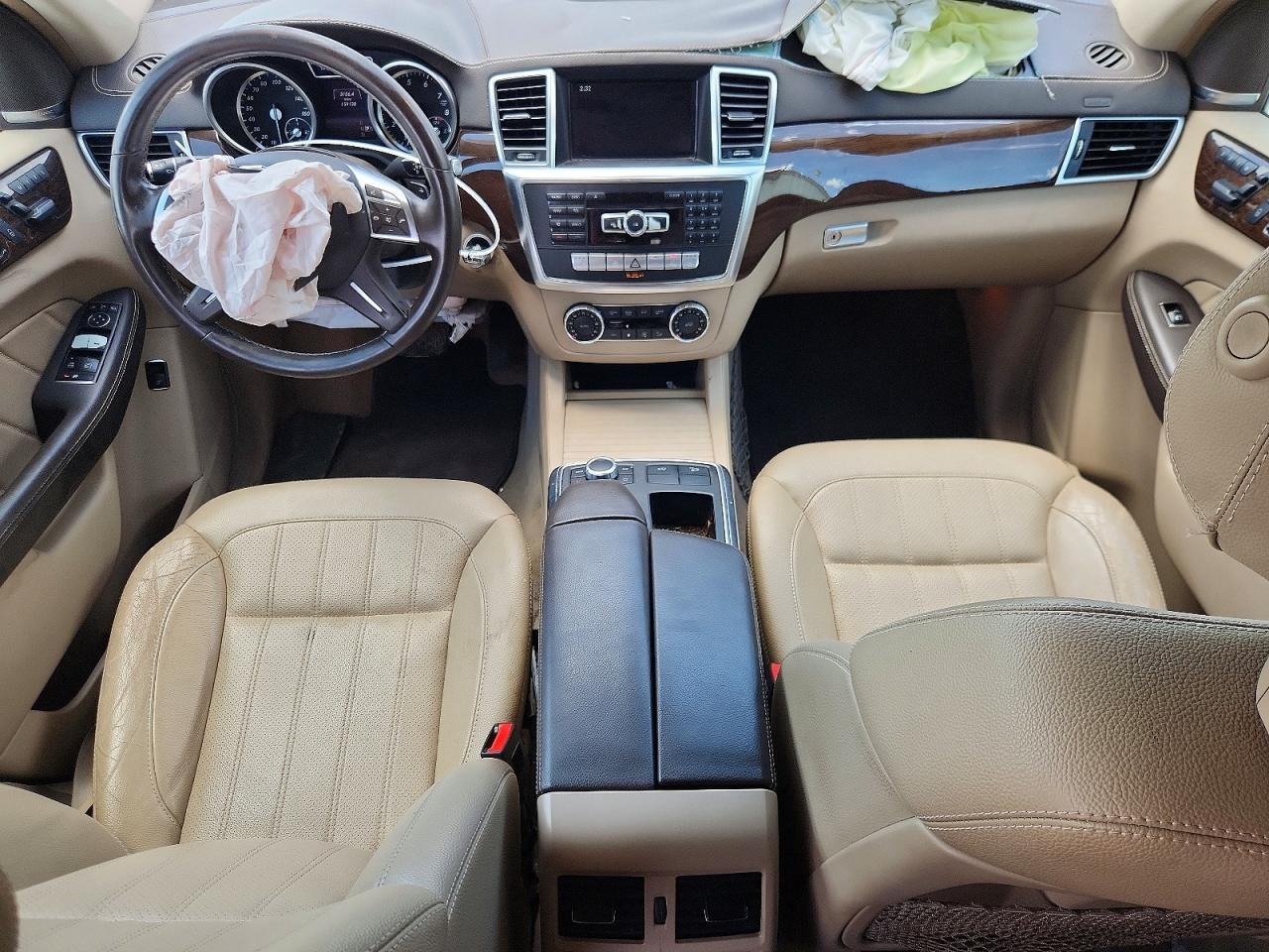 2015 Mercedes-benz Gl 450 4matic White vin: 4JGDF6EE2FA455020