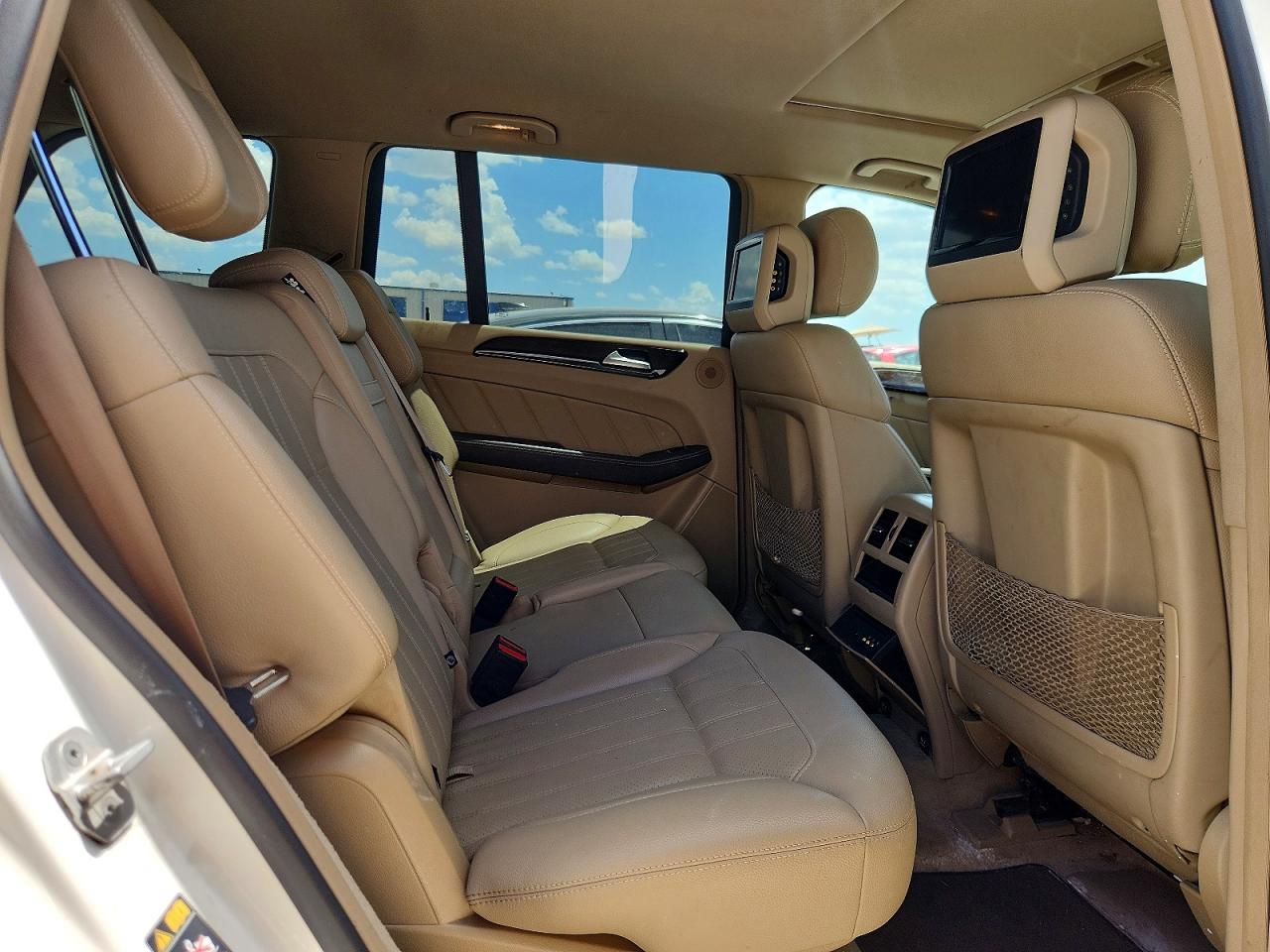 2015 Mercedes-benz Gl 450 4matic White vin: 4JGDF6EE2FA455020