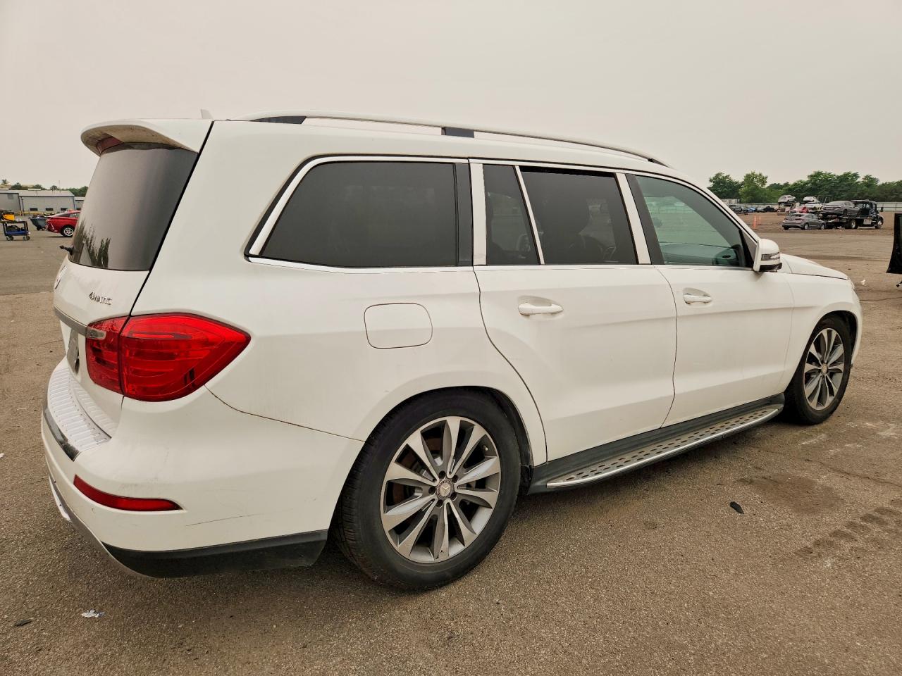 2015 Mercedes-benz Gl 450 4matic White vin: 4JGDF6EE2FA462078