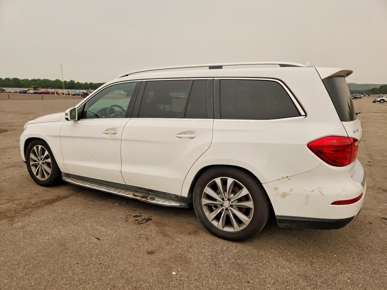 2015 Mercedes-benz Gl 450 4matic White vin: 4JGDF6EE2FA462078