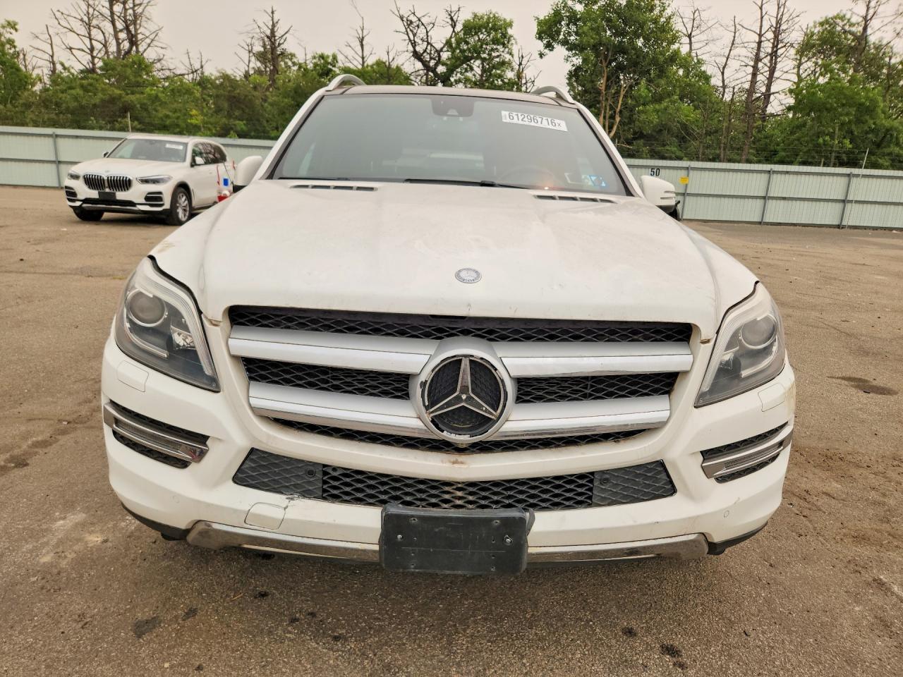 2015 Mercedes-benz Gl 450 4matic White vin: 4JGDF6EE2FA462078