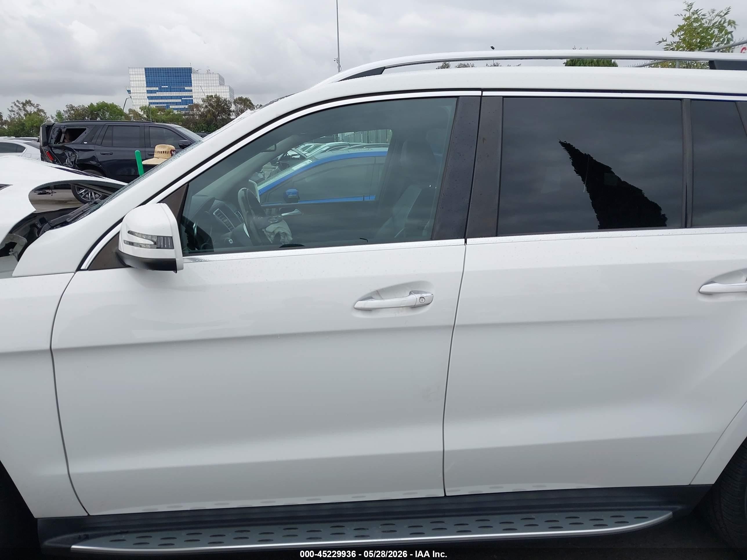 2015 Mercedes-benz Gl 450 4matic White vin: 4JGDF6EE2FA477003