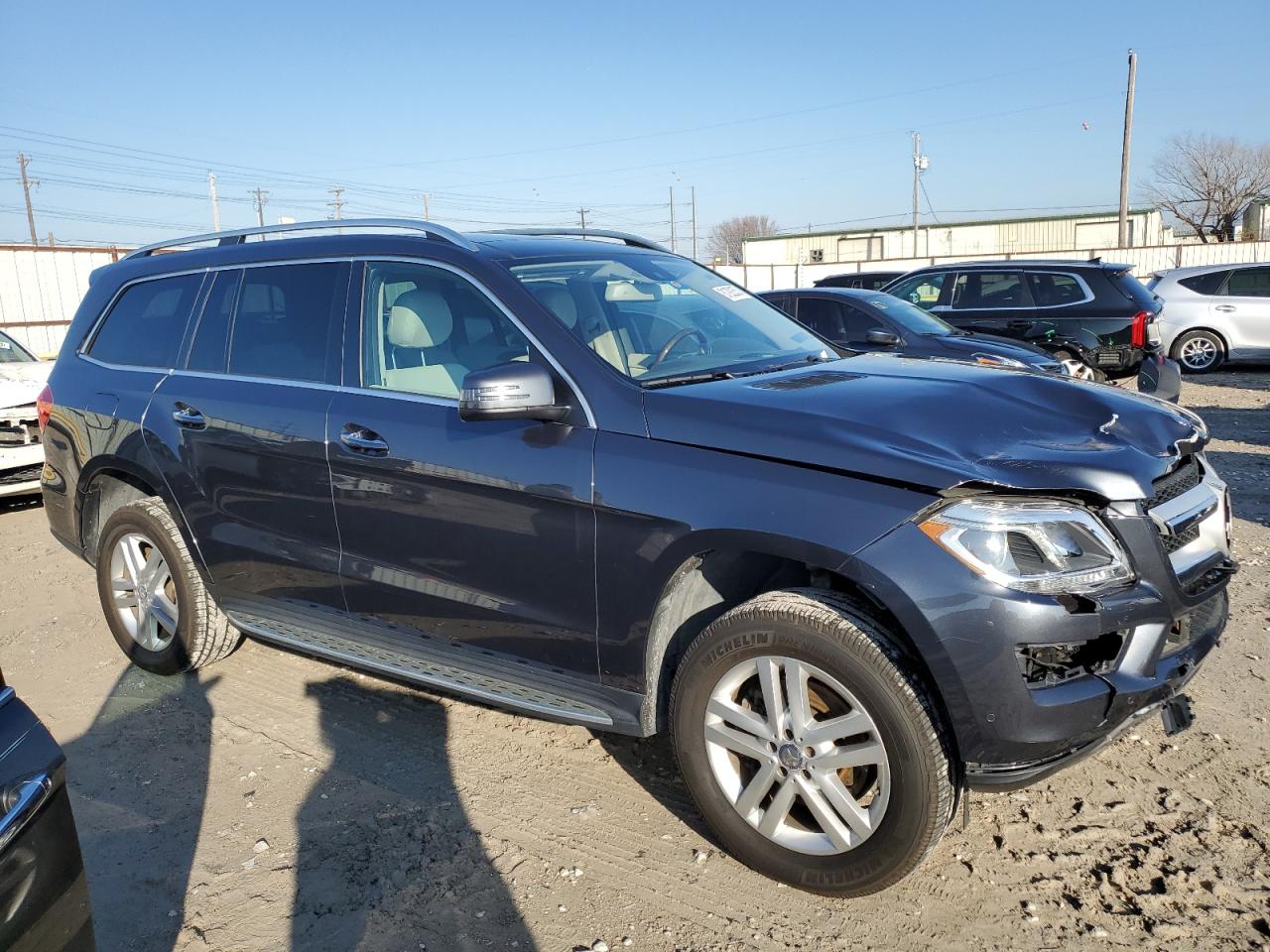 2015 Mercedes-benz Gl 450 4matic Black vin: 4JGDF6EE2FA479298