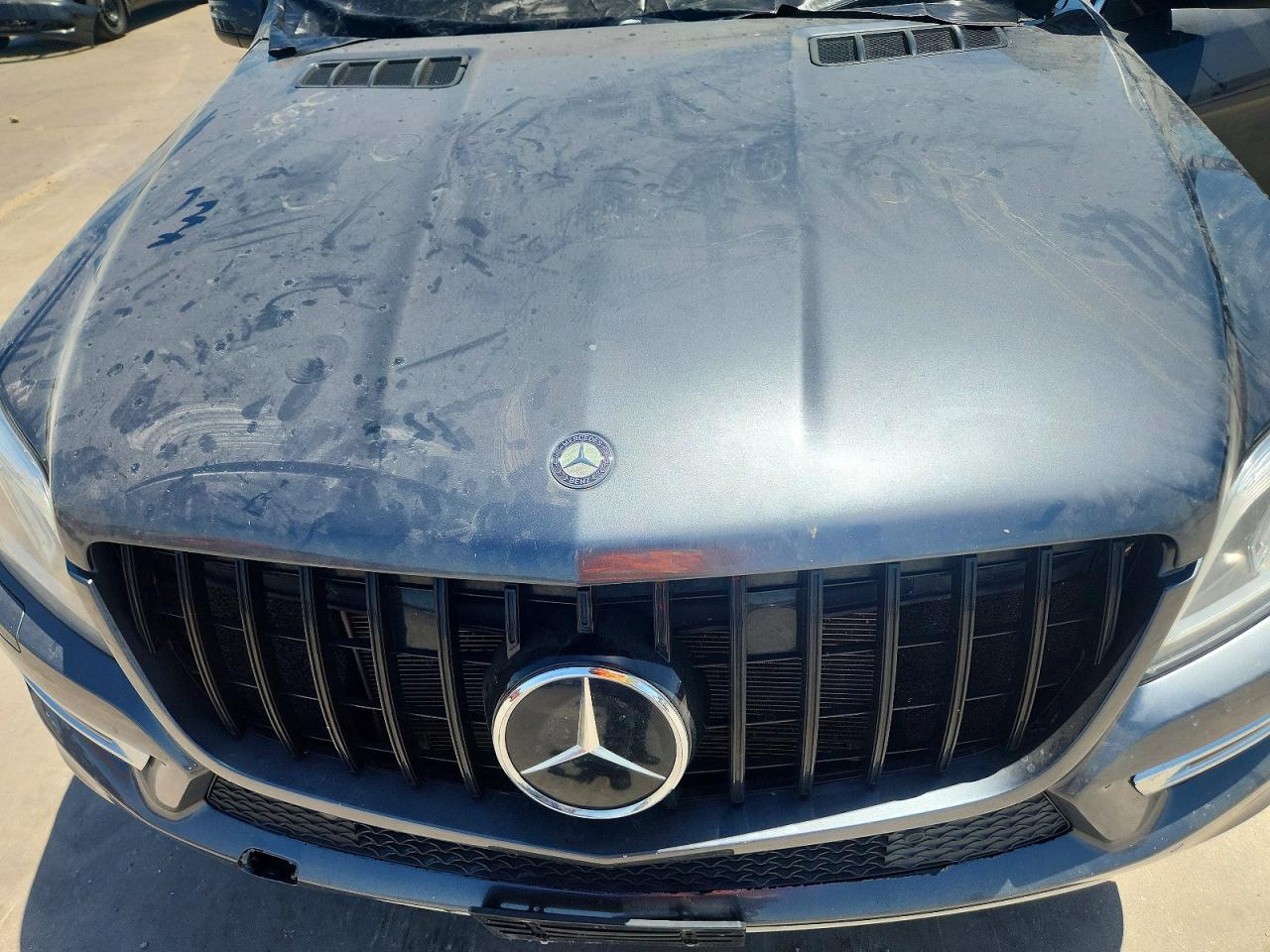 2015 Mercedes-benz Gl 450 4matic Gray vin: 4JGDF6EE2FA479298