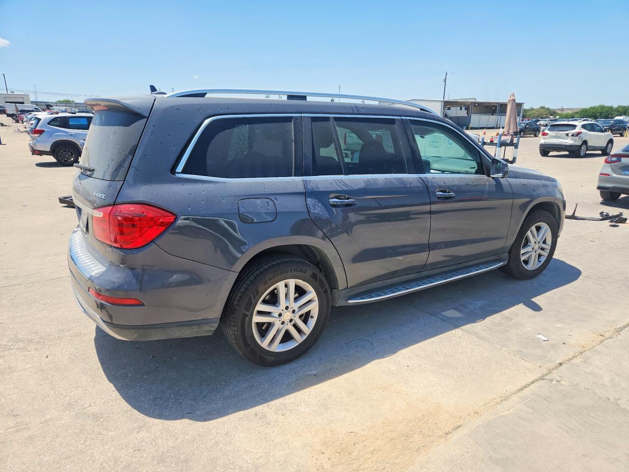 2015 Mercedes-benz Gl 450 4matic Gray vin: 4JGDF6EE2FA479298