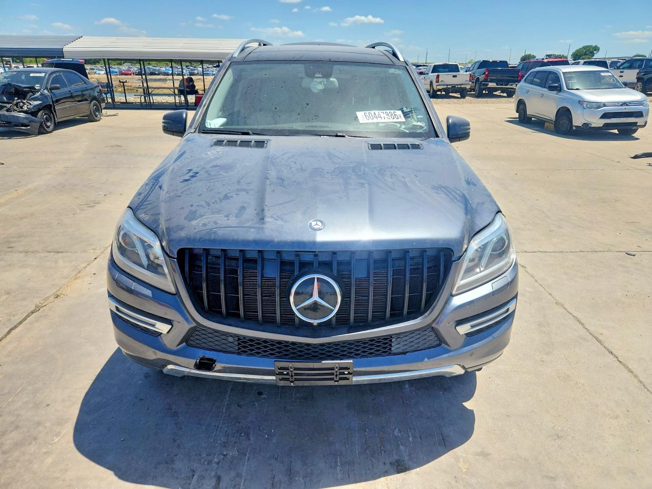 2015 Mercedes-benz Gl 450 4matic Gray vin: 4JGDF6EE2FA479298