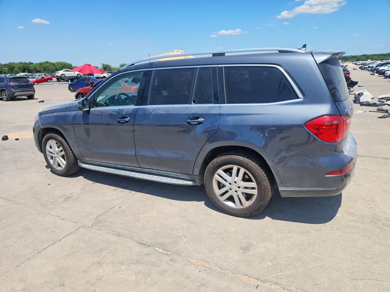 2015 Mercedes-benz Gl 450 4matic Gray vin: 4JGDF6EE2FA479298