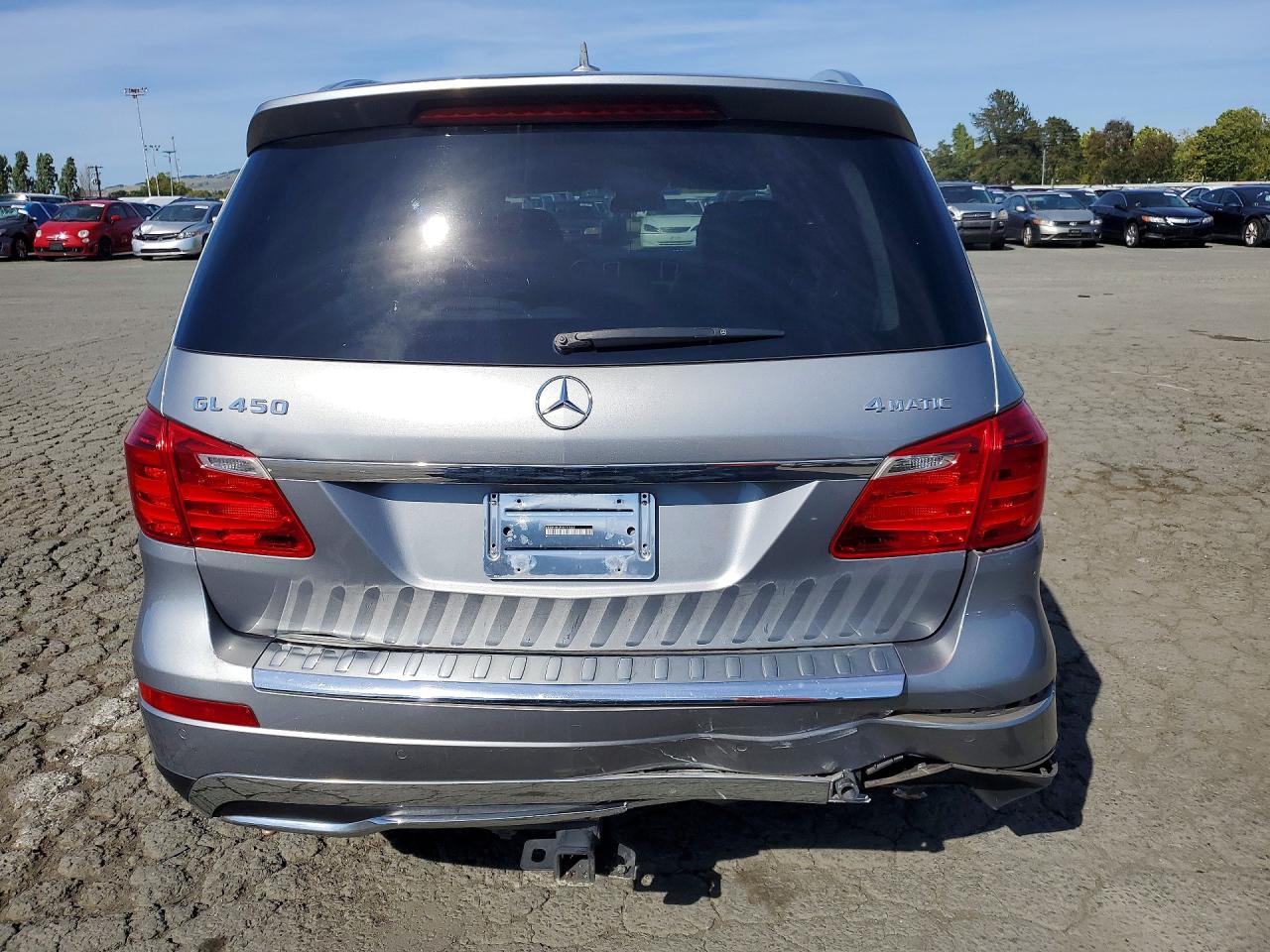 2015 Mercedes-benz Gl 450 4matic Charcoal vin: 4JGDF6EE2FA517662