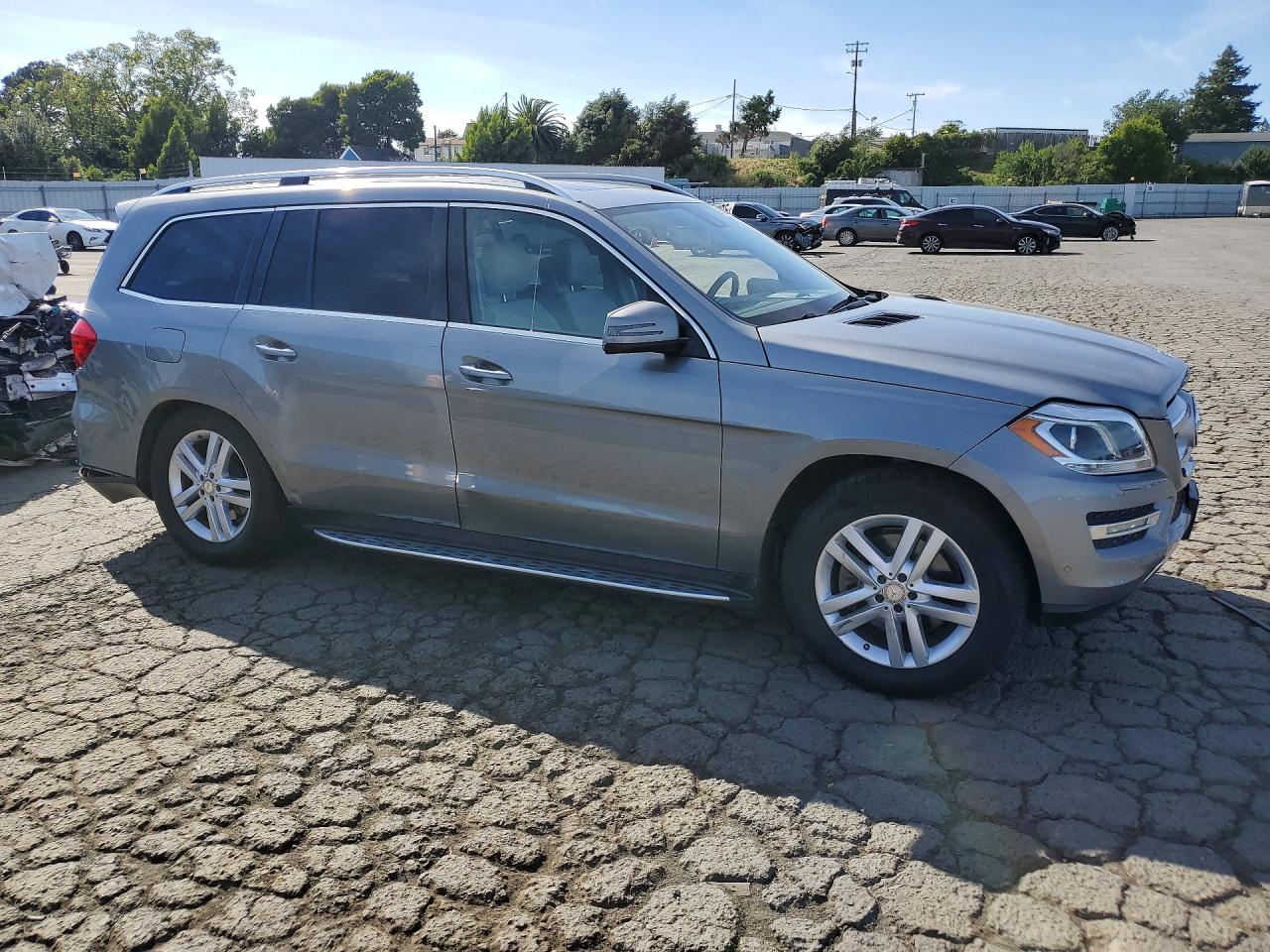 2015 Mercedes-benz Gl 450 4matic Charcoal vin: 4JGDF6EE2FA517662
