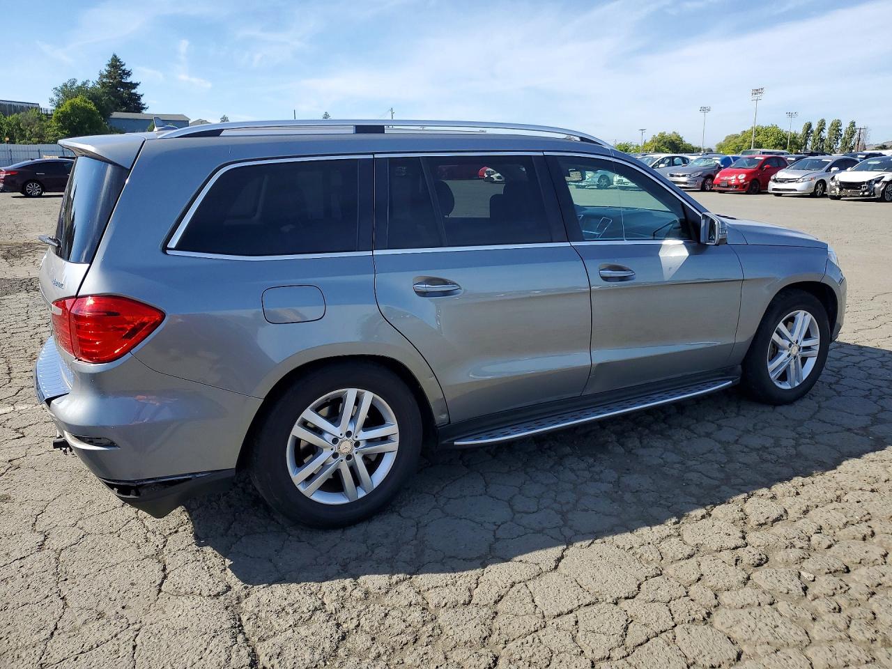 2015 Mercedes-benz Gl 450 4matic Charcoal vin: 4JGDF6EE2FA517662