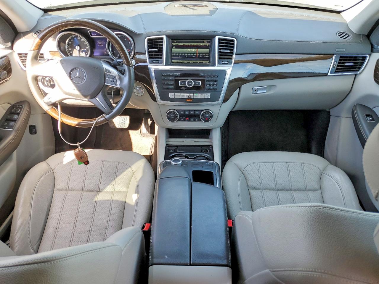 2015 Mercedes-benz Gl 450 4matic Charcoal vin: 4JGDF6EE2FA517662