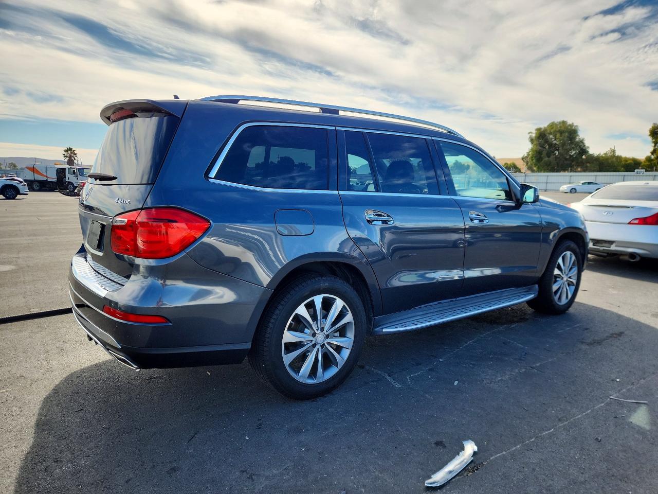 2015 Mercedes-benz Gl 450 4matic Gray vin: 4JGDF6EE2FA609533