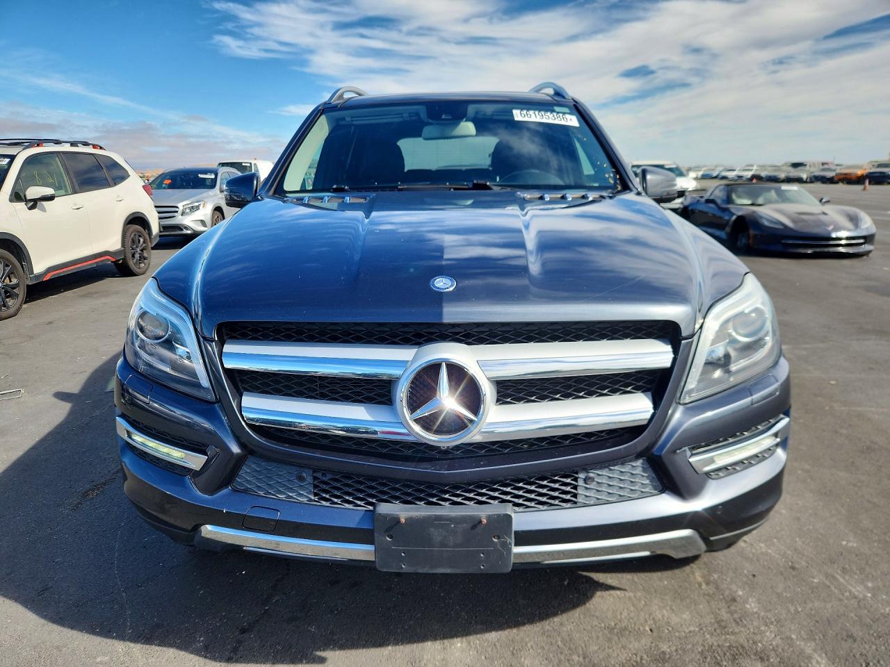 2015 Mercedes-benz Gl 450 4matic Gray vin: 4JGDF6EE2FA609533