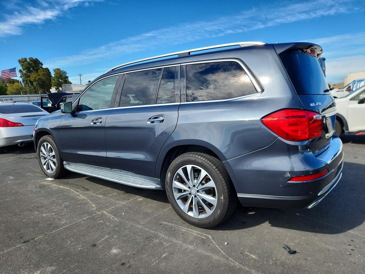 2015 Mercedes-benz Gl 450 4matic Gray vin: 4JGDF6EE2FA609533