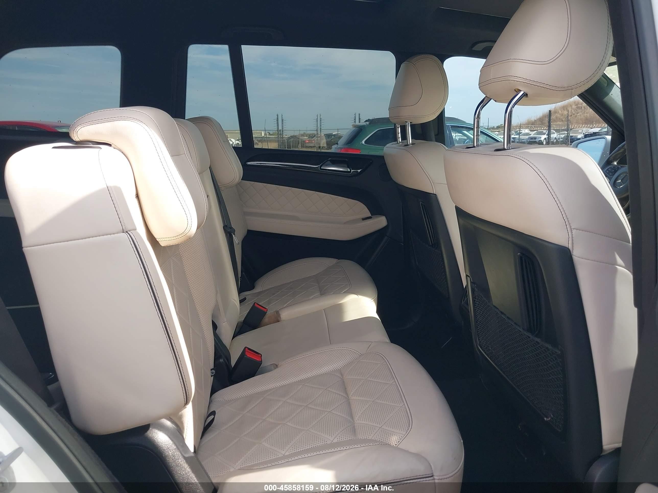 2017 Mercedes-benz Gls 450 4matic White vin: 4JGDF6EE2HA975916