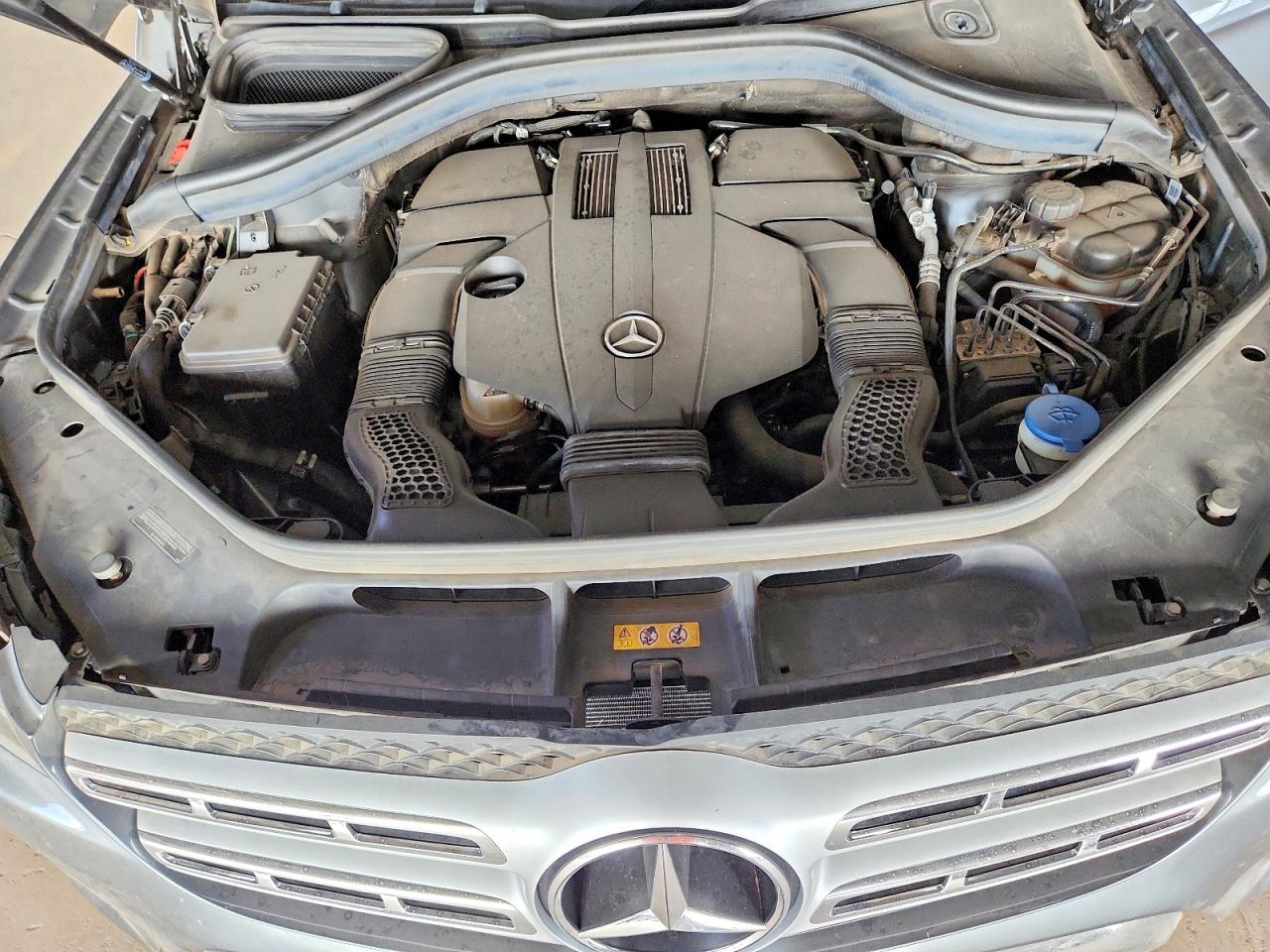 2018 Mercedes-benz Gls 450 4matic Gray vin: 4JGDF6EE2JB073105