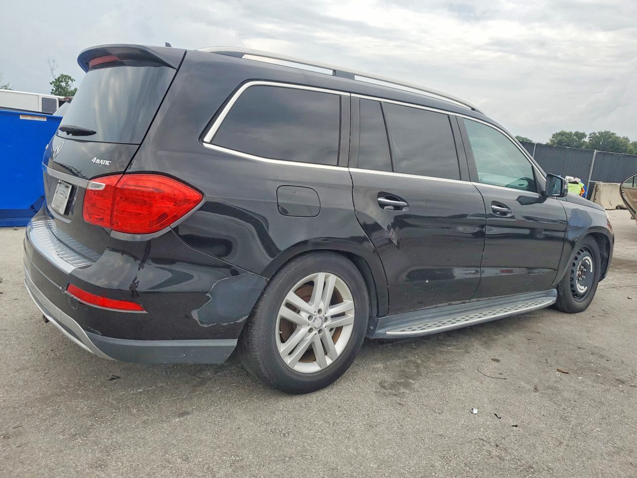 2015 Mercedes-benz Gl 450 4matic Черный vin: 4JGDF6EE3FA495400
