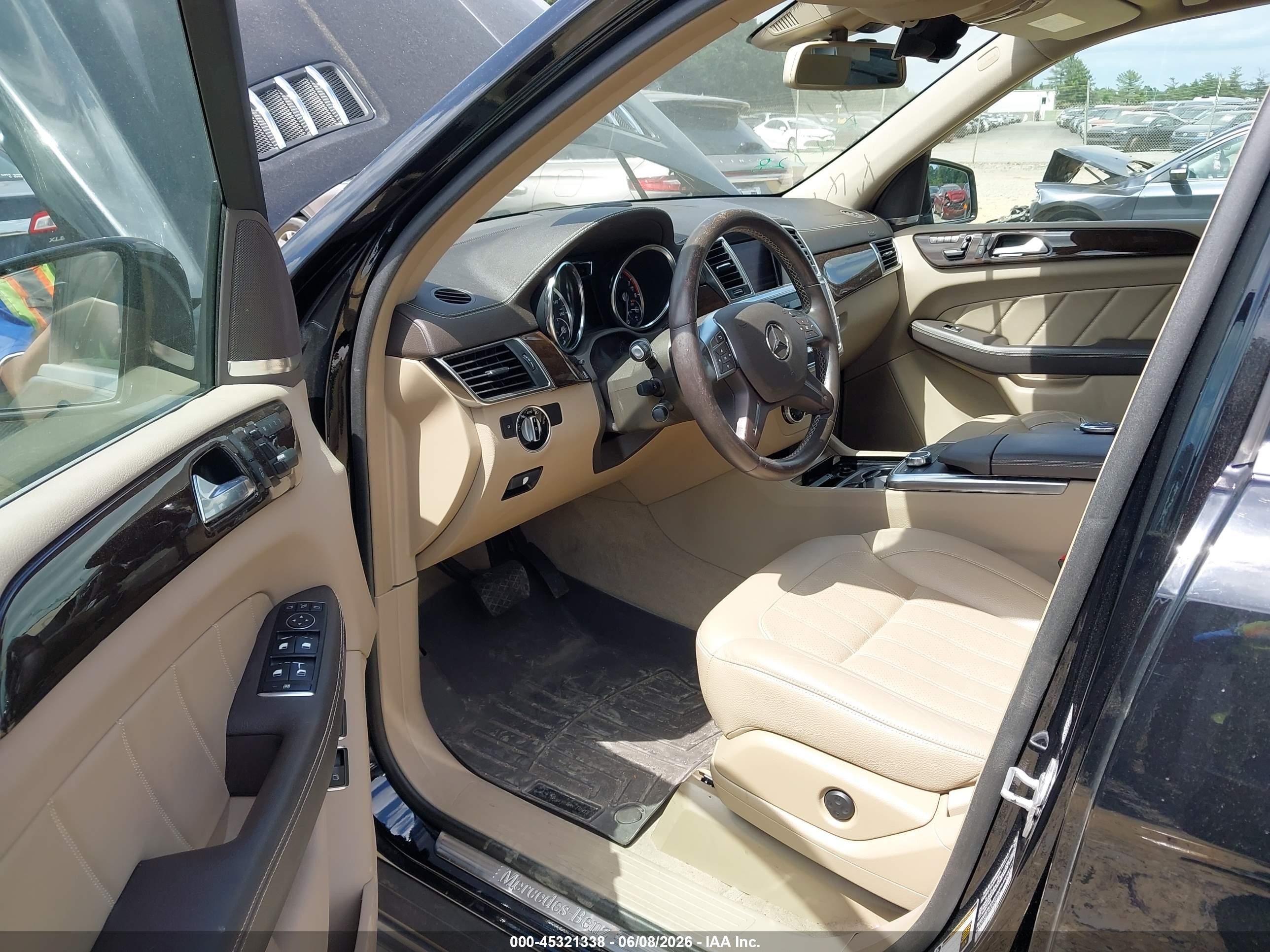 2015 Mercedes-benz Gl 450 4matic Black vin: 4JGDF6EE3FA505424