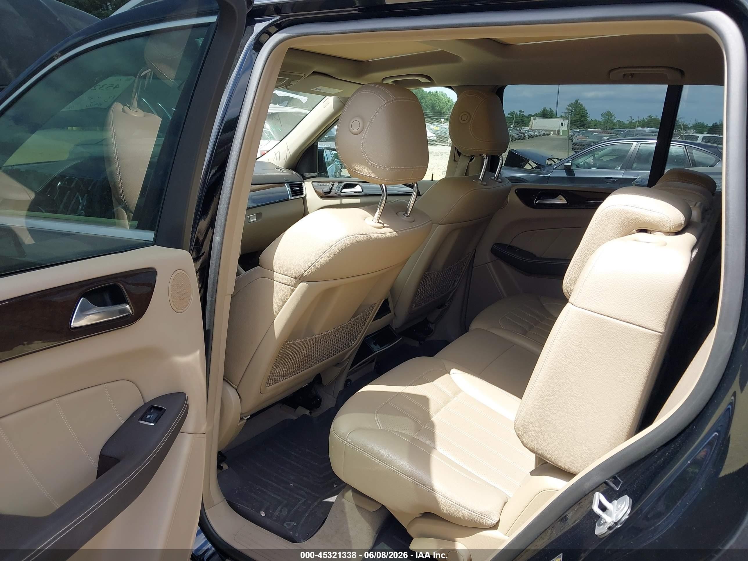 2015 Mercedes-benz Gl 450 4matic Black vin: 4JGDF6EE3FA505424