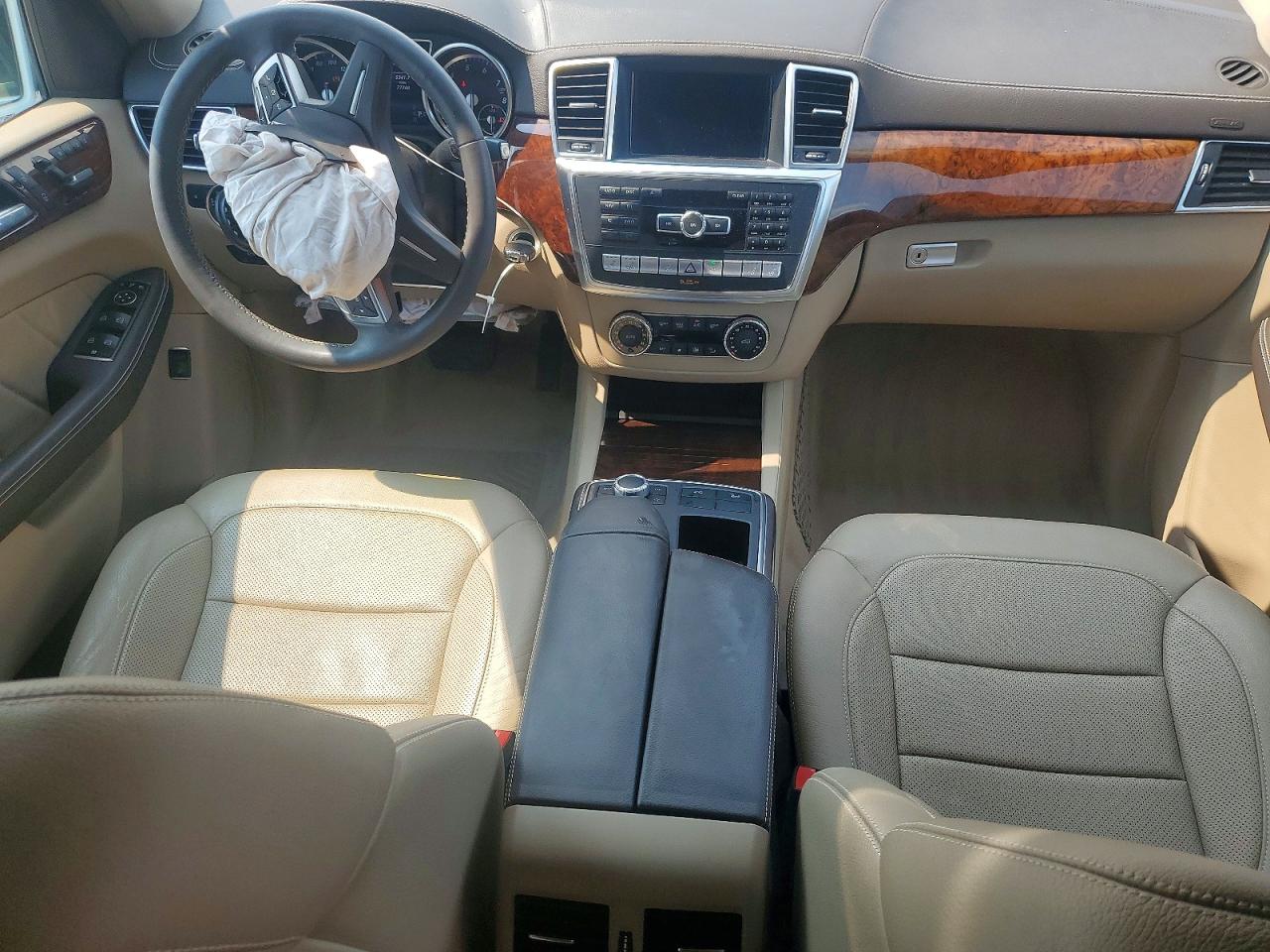 2015 Mercedes-benz Gl 450 4matic White vin: 4JGDF6EE3FA531473