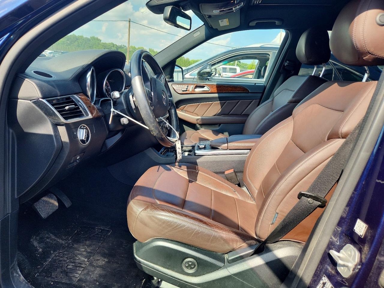 2015 Mercedes-benz Gl 450 4matic Blue vin: 4JGDF6EE3FA569561