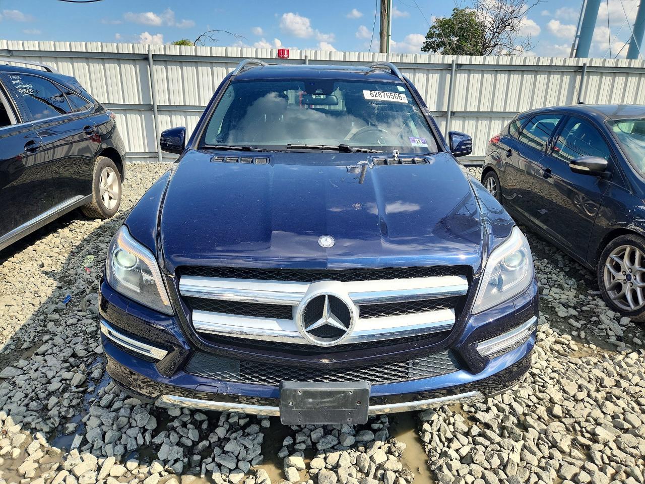 2015 Mercedes-benz Gl 450 4matic Blue vin: 4JGDF6EE3FA569561