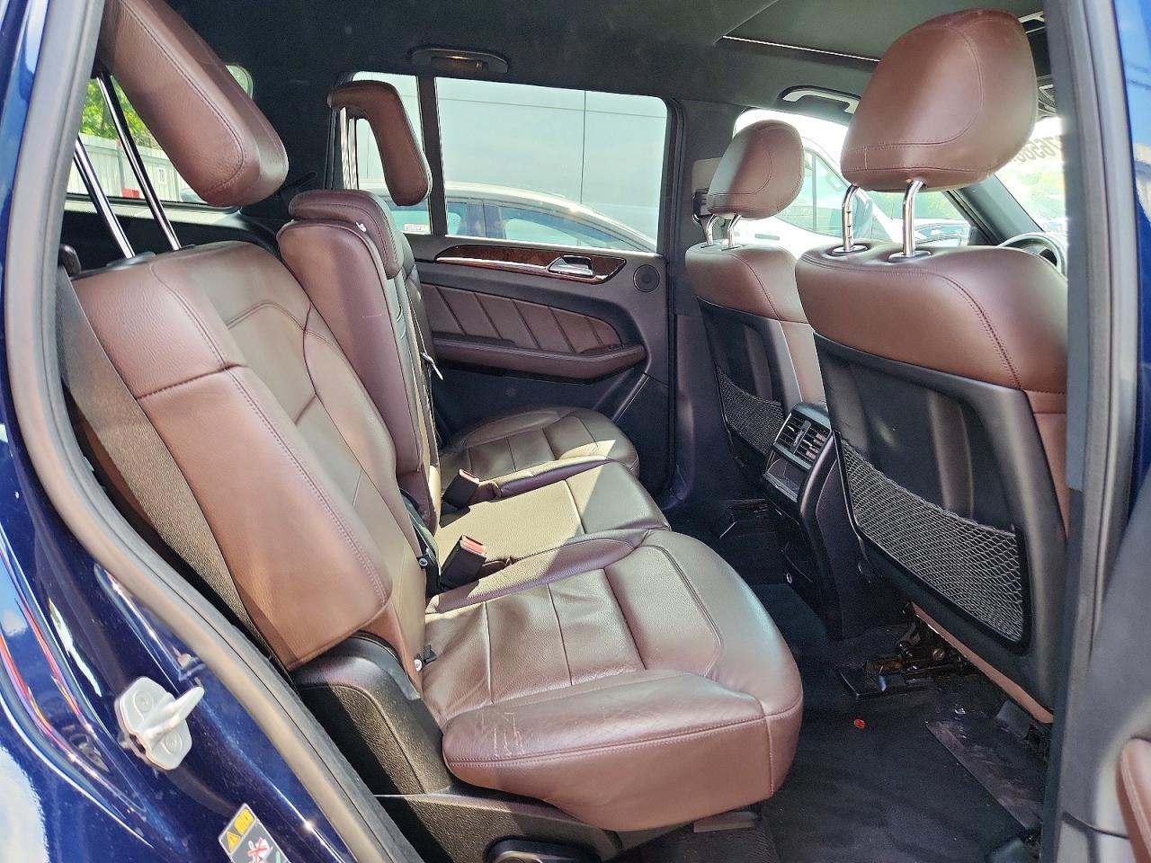 2015 Mercedes-benz Gl 450 4matic Blue vin: 4JGDF6EE3FA569561