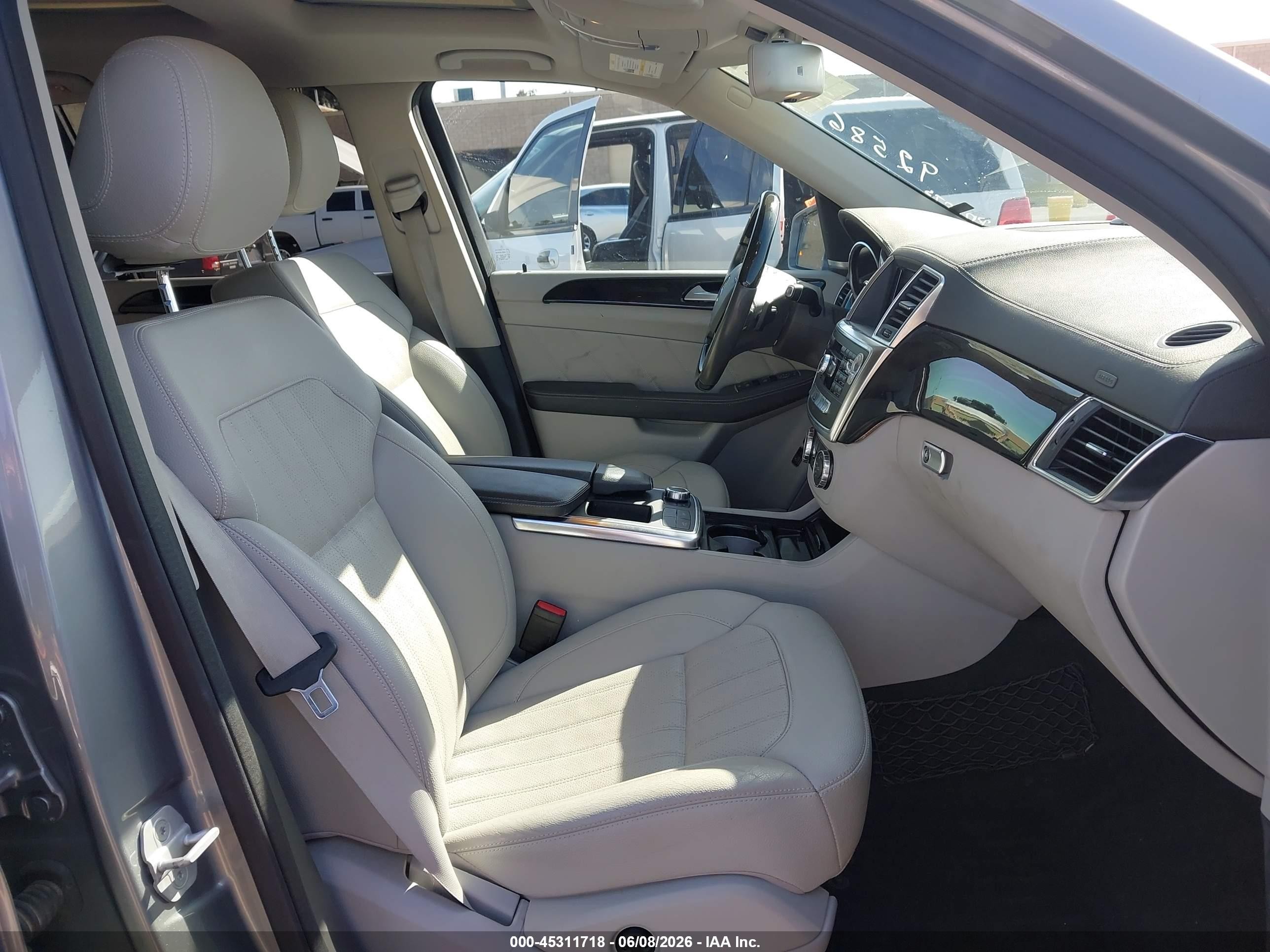 2015 Mercedes-benz Gl 450 4matic Silver vin: 4JGDF6EE3FA584030