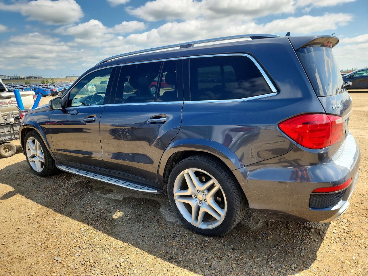 2015 Mercedes-benz Gl 450 4matic Charcoal vin: 4JGDF6EE3FA596503