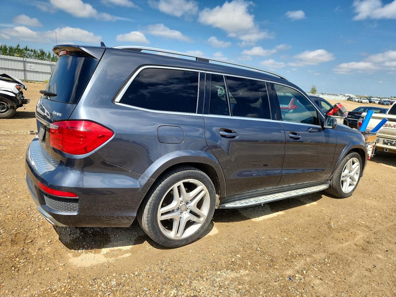 2015 Mercedes-benz Gl 450 4matic Charcoal vin: 4JGDF6EE3FA596503