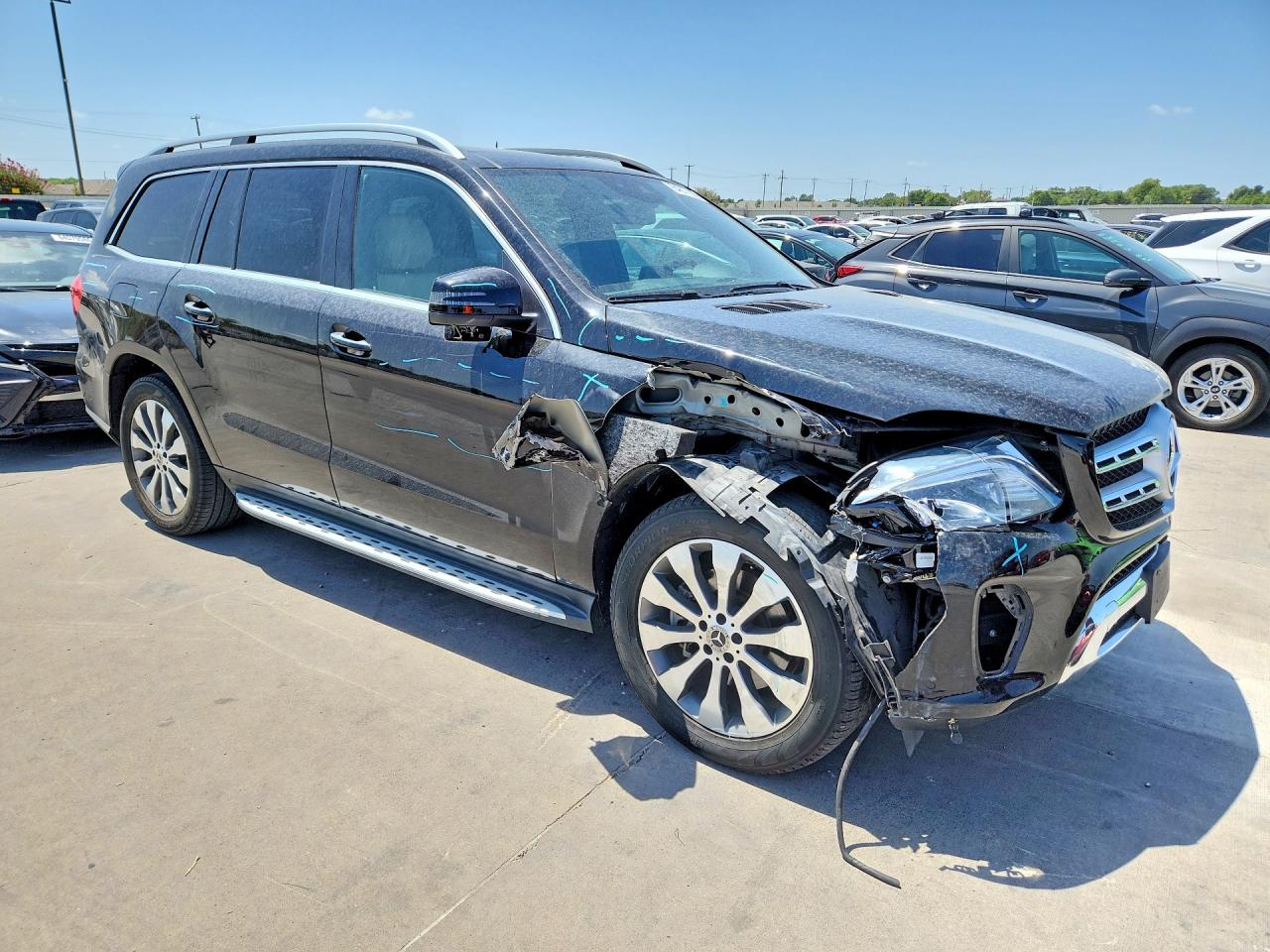 2018 Mercedes-benz Gls 450 4matic Black vin: 4JGDF6EE3JB149527