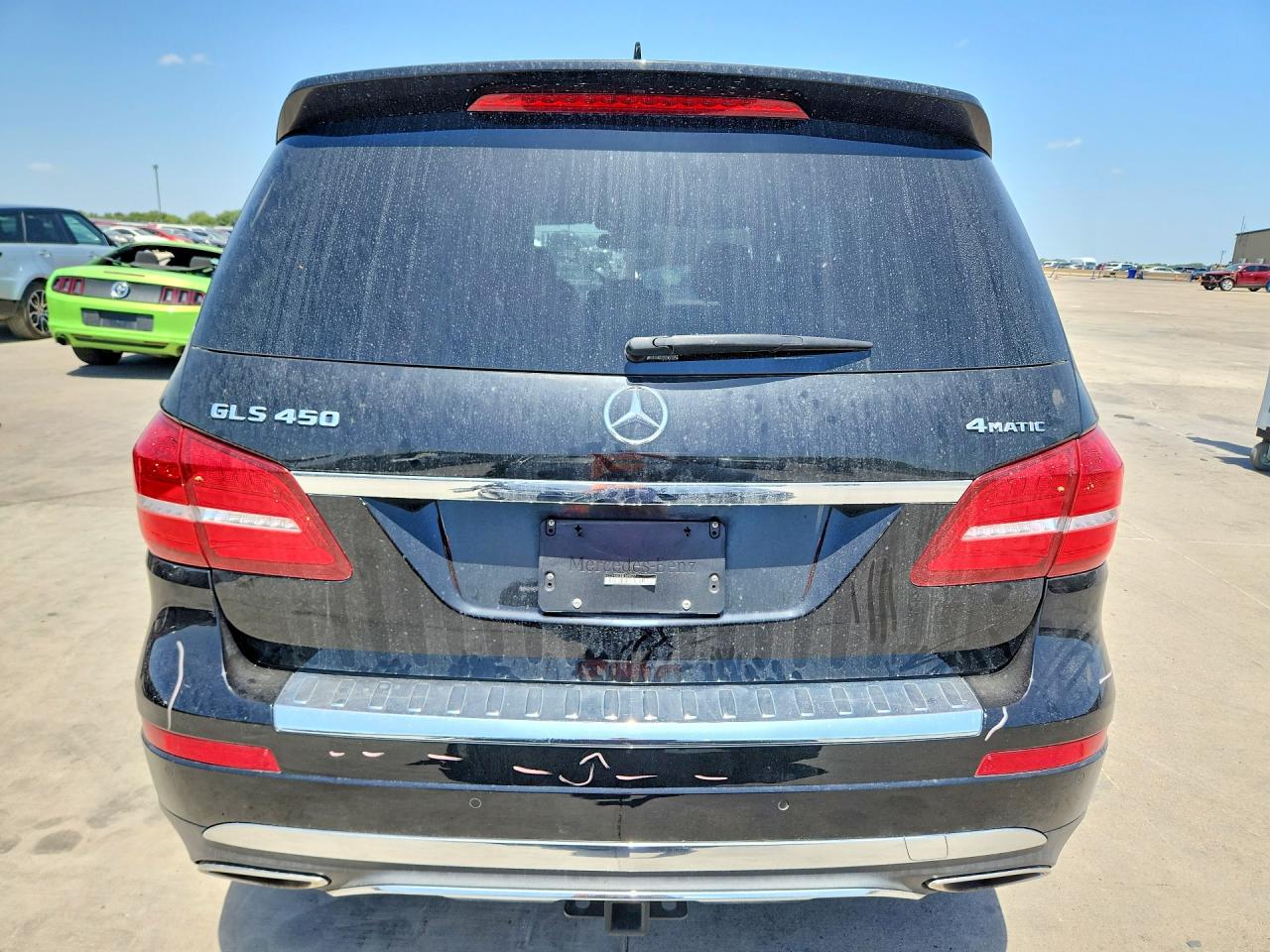 2018 Mercedes-benz Gls 450 4matic Black vin: 4JGDF6EE3JB149527