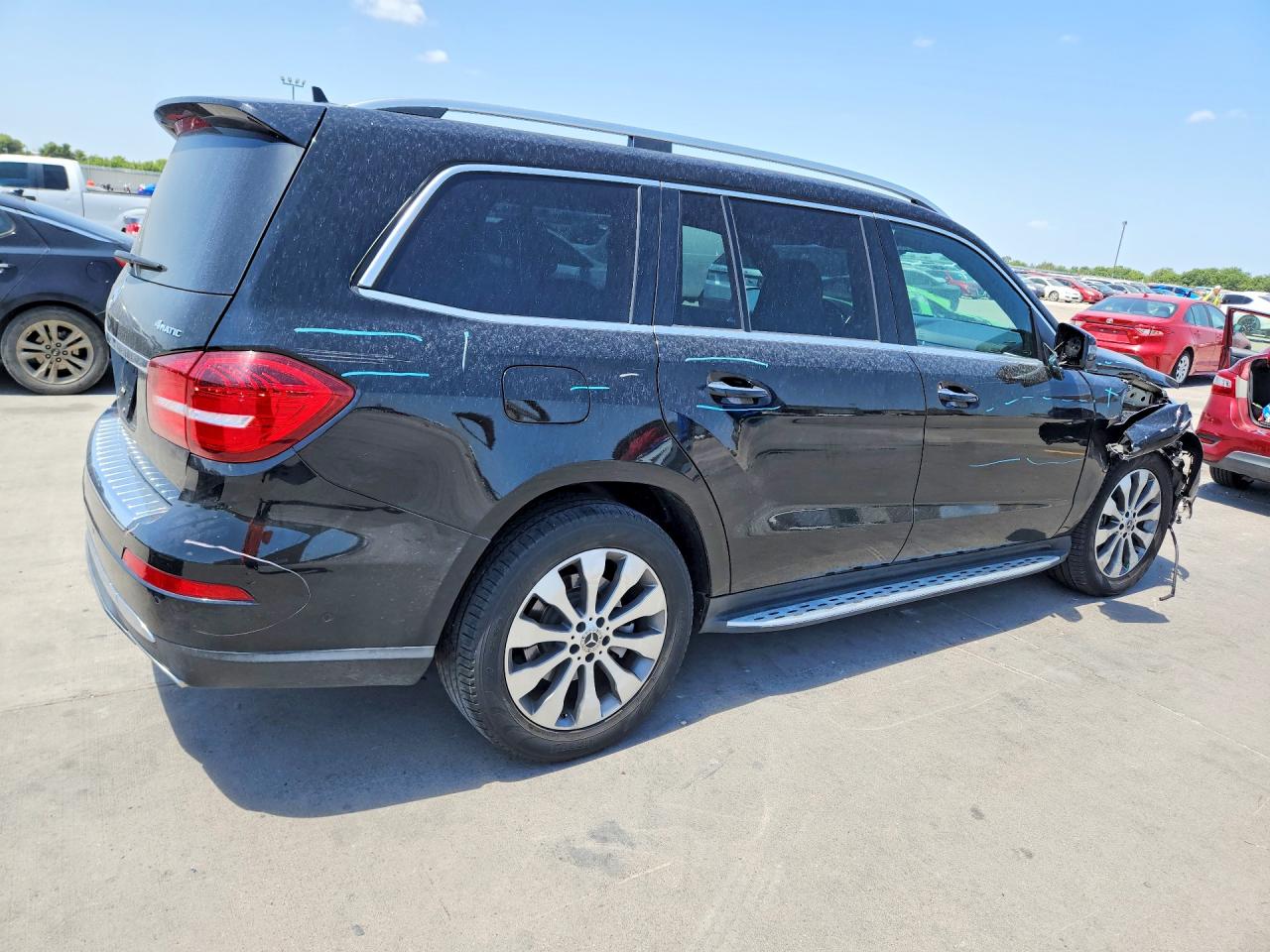 2018 Mercedes-benz Gls 450 4matic Black vin: 4JGDF6EE3JB149527
