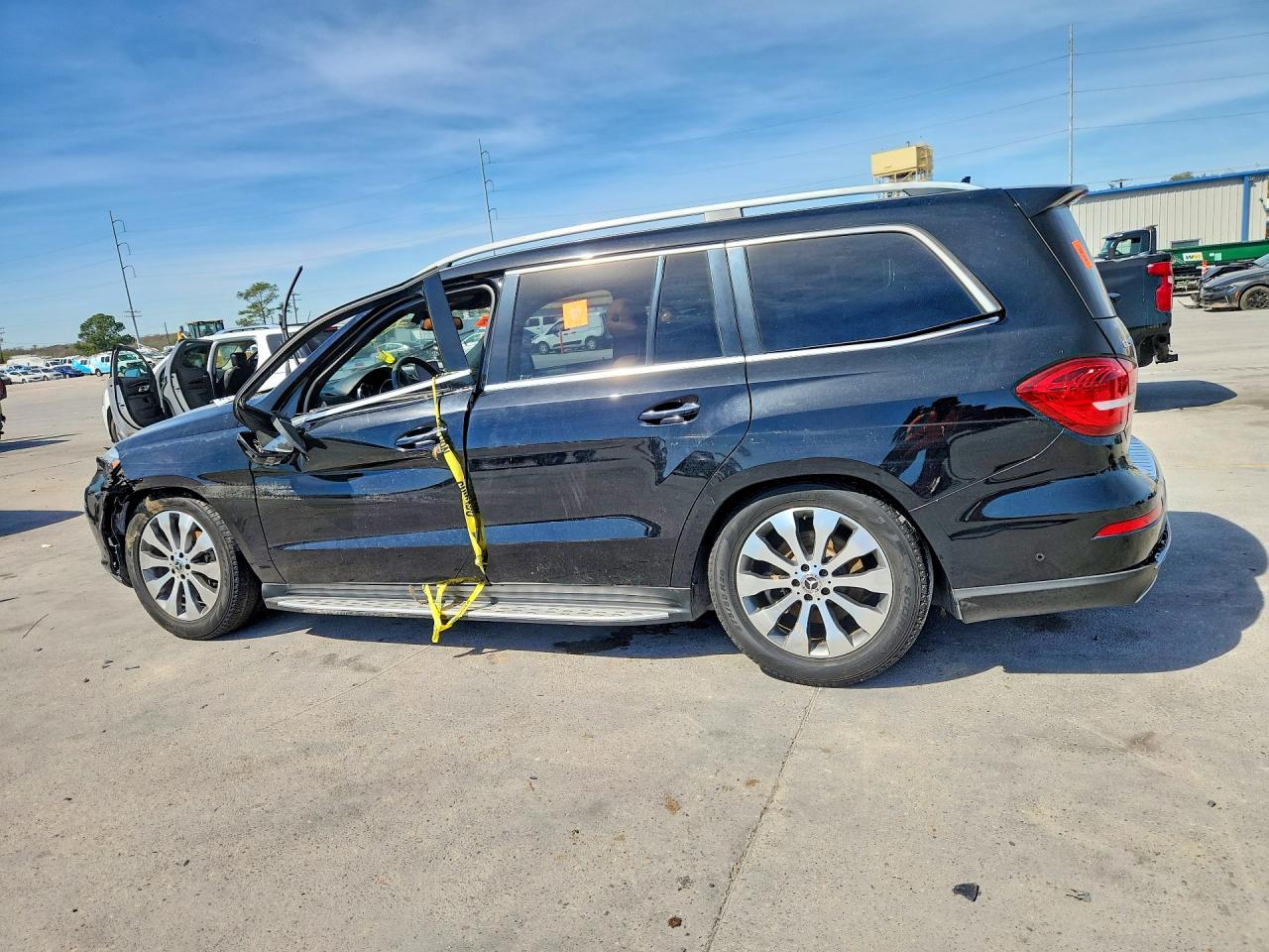 2019 Mercedes-benz Gls Black vin: 4JGDF6EE3KB227208