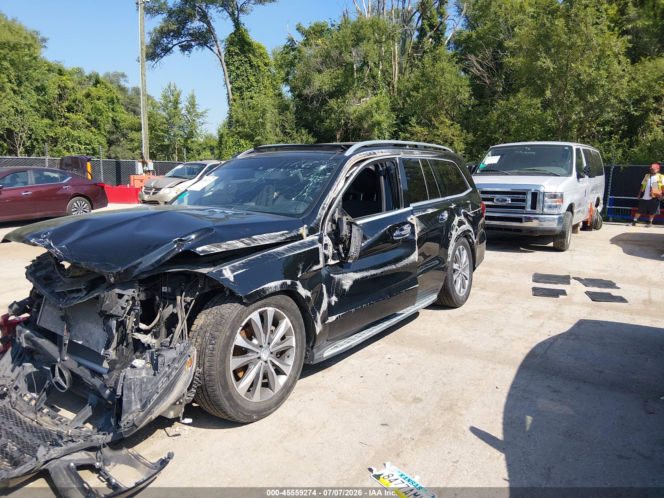 2015 Mercedes-benz Gl 450 4matic Black vin: 4JGDF6EE4FA475950