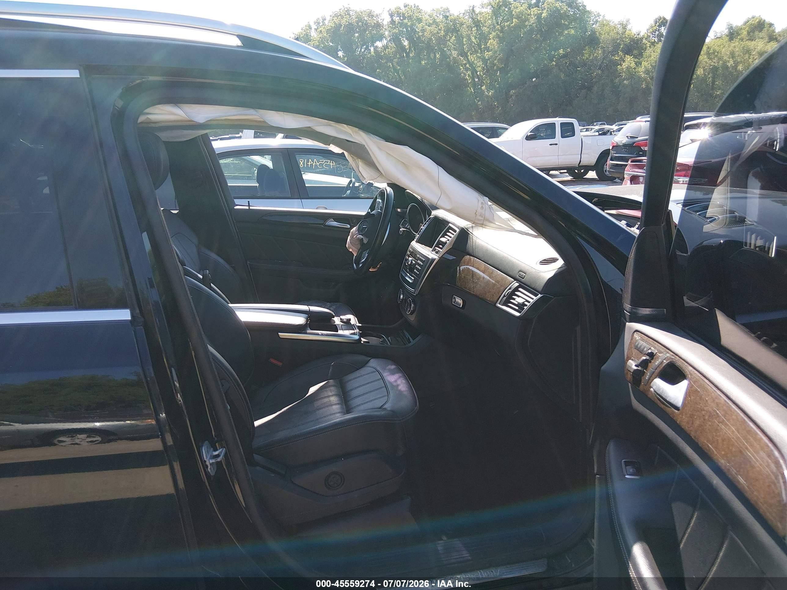 2015 Mercedes-benz Gl 450 4matic Black vin: 4JGDF6EE4FA475950