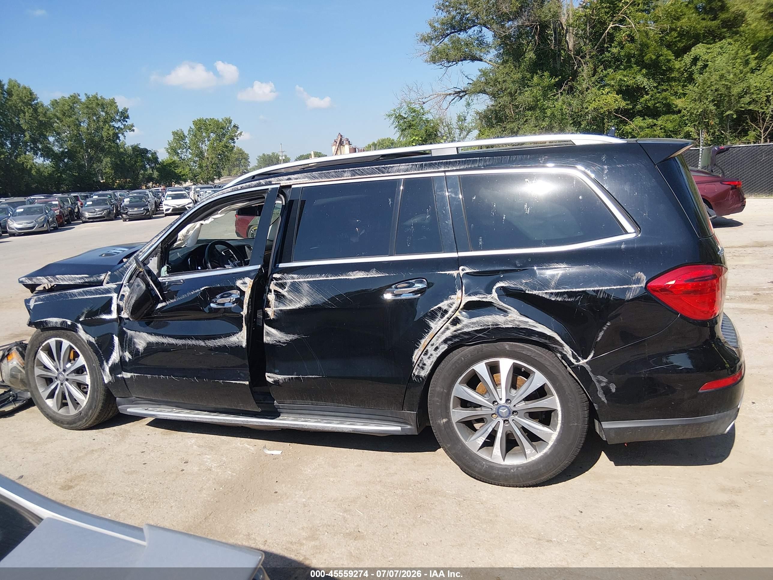 2015 Mercedes-benz Gl 450 4matic Black vin: 4JGDF6EE4FA475950