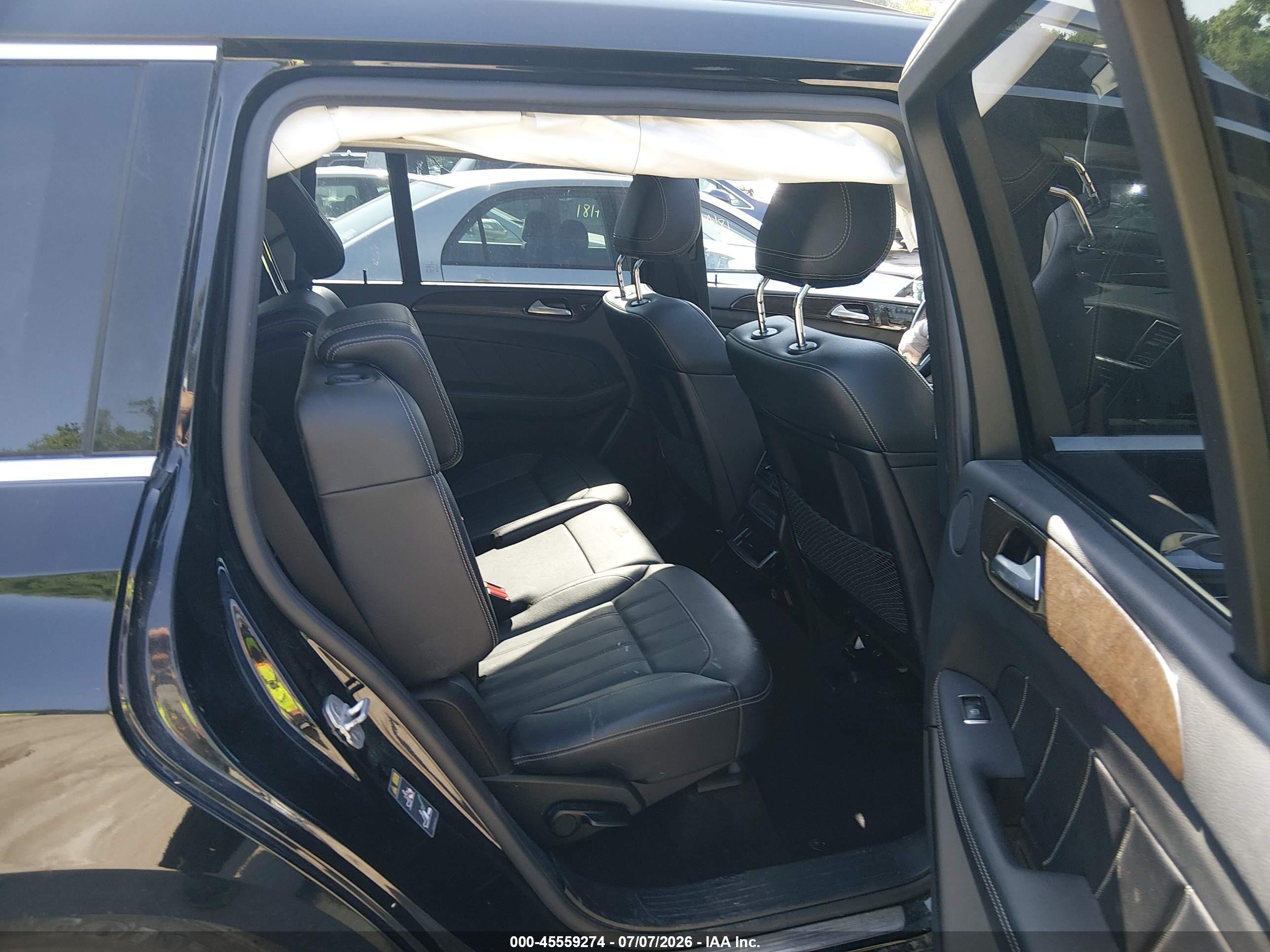 2015 Mercedes-benz Gl 450 4matic Black vin: 4JGDF6EE4FA475950