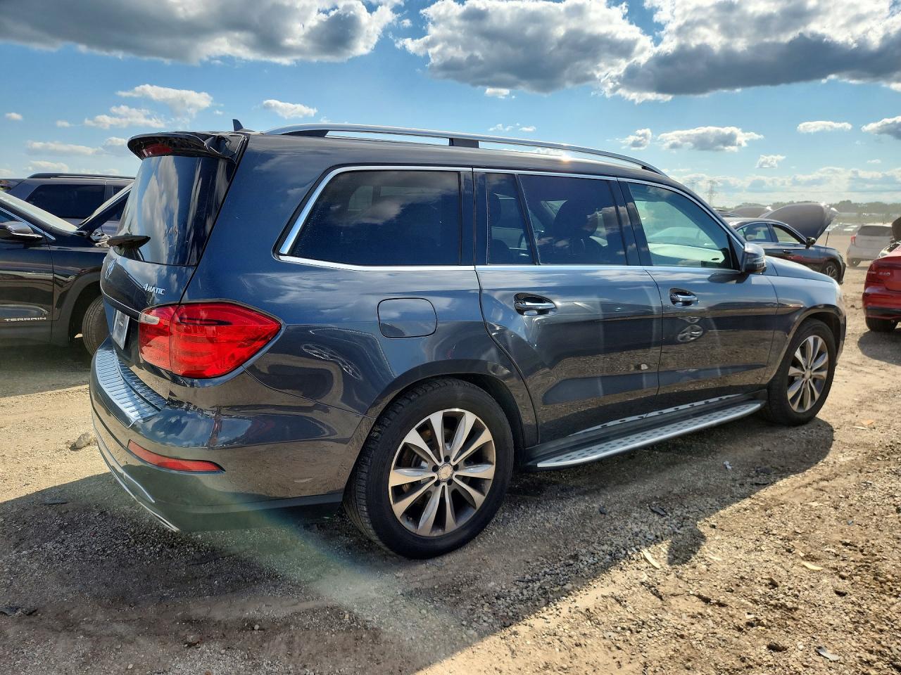 2015 Mercedes-benz Gl 450 4matic Gray vin: 4JGDF6EE4FA491226