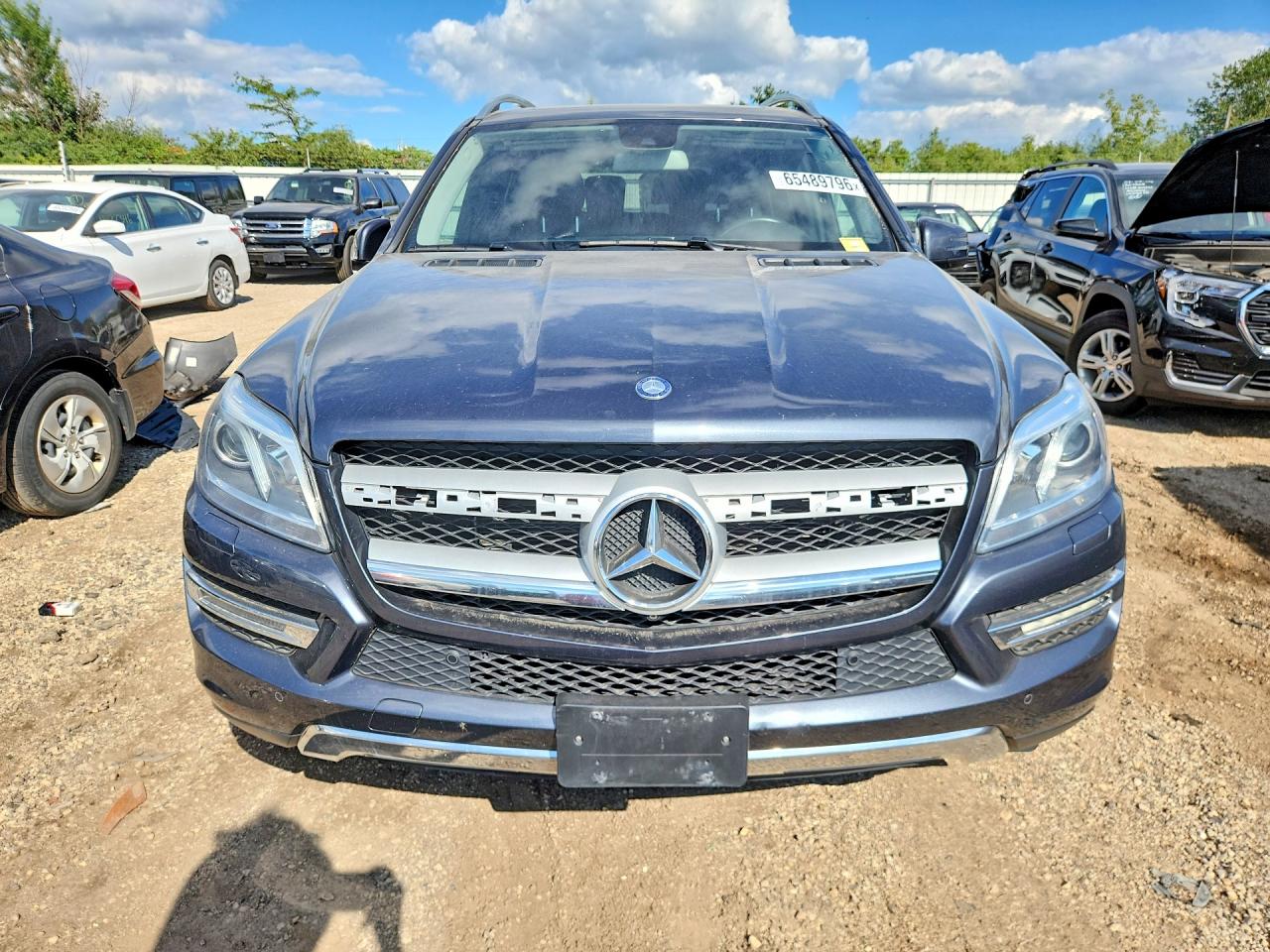 2015 Mercedes-benz Gl 450 4matic Gray vin: 4JGDF6EE4FA491226