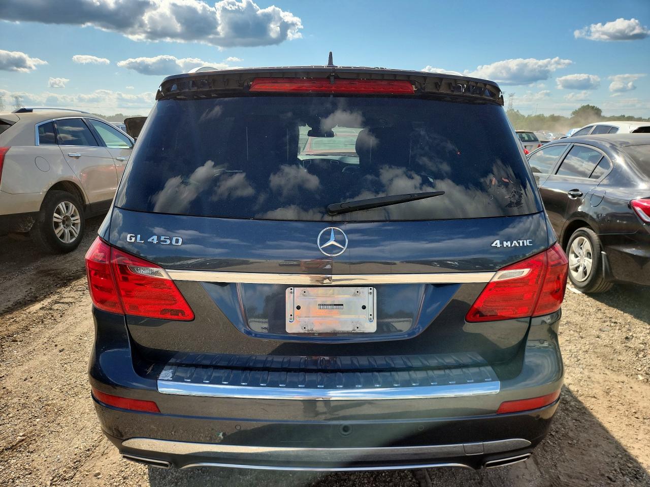 2015 Mercedes-benz Gl 450 4matic Gray vin: 4JGDF6EE4FA491226