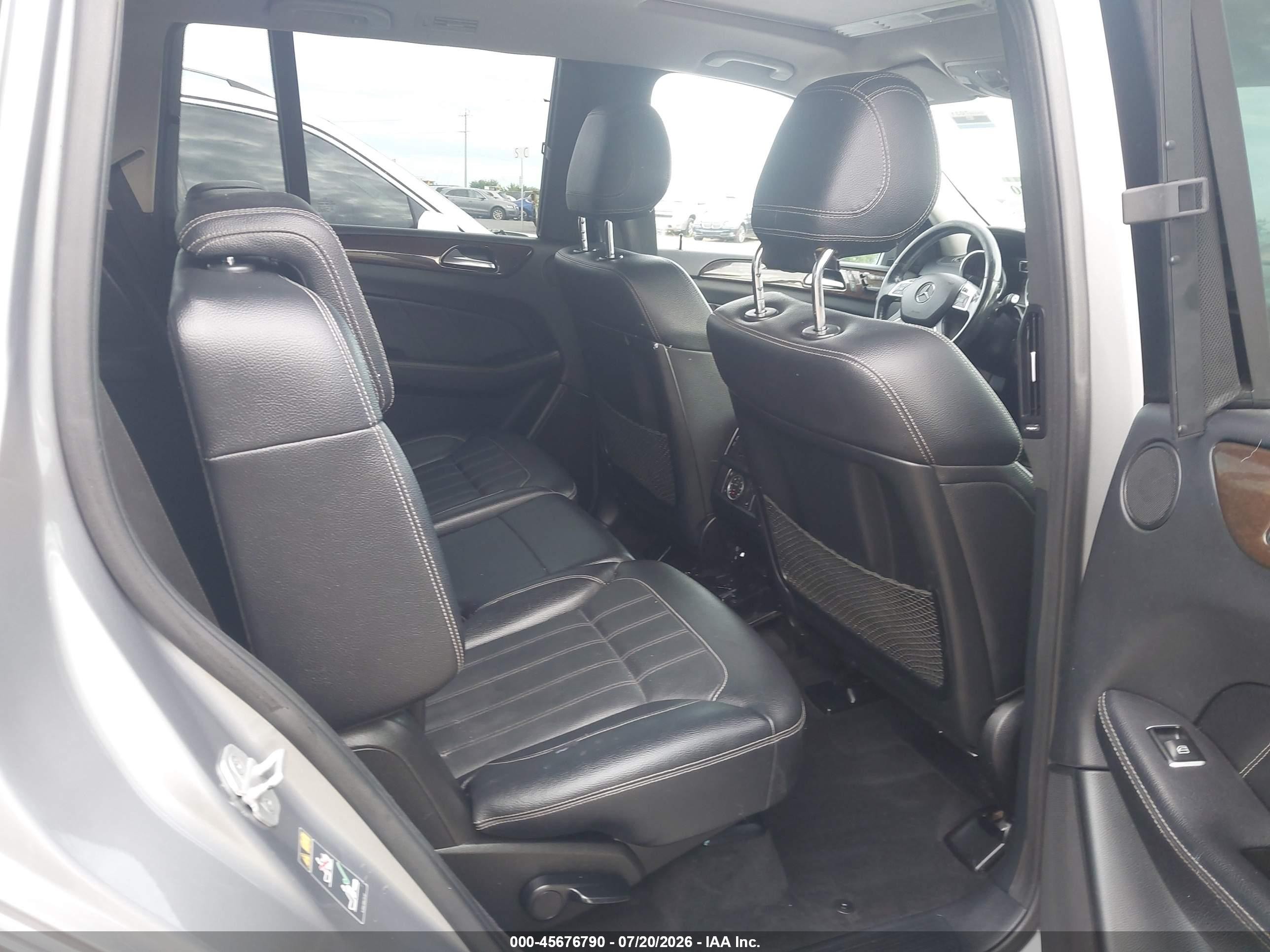 2015 Mercedes-benz Gl 450 4matic Gray vin: 4JGDF6EE4FA510163