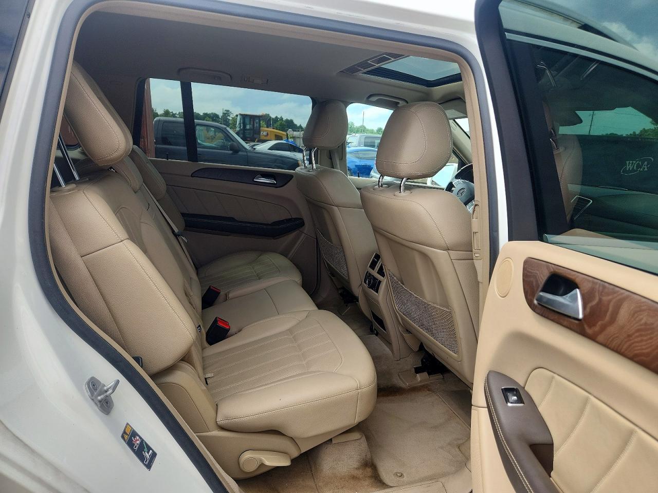 2015 Mercedes-benz Gl 450 4matic White vin: 4JGDF6EE4FA532809